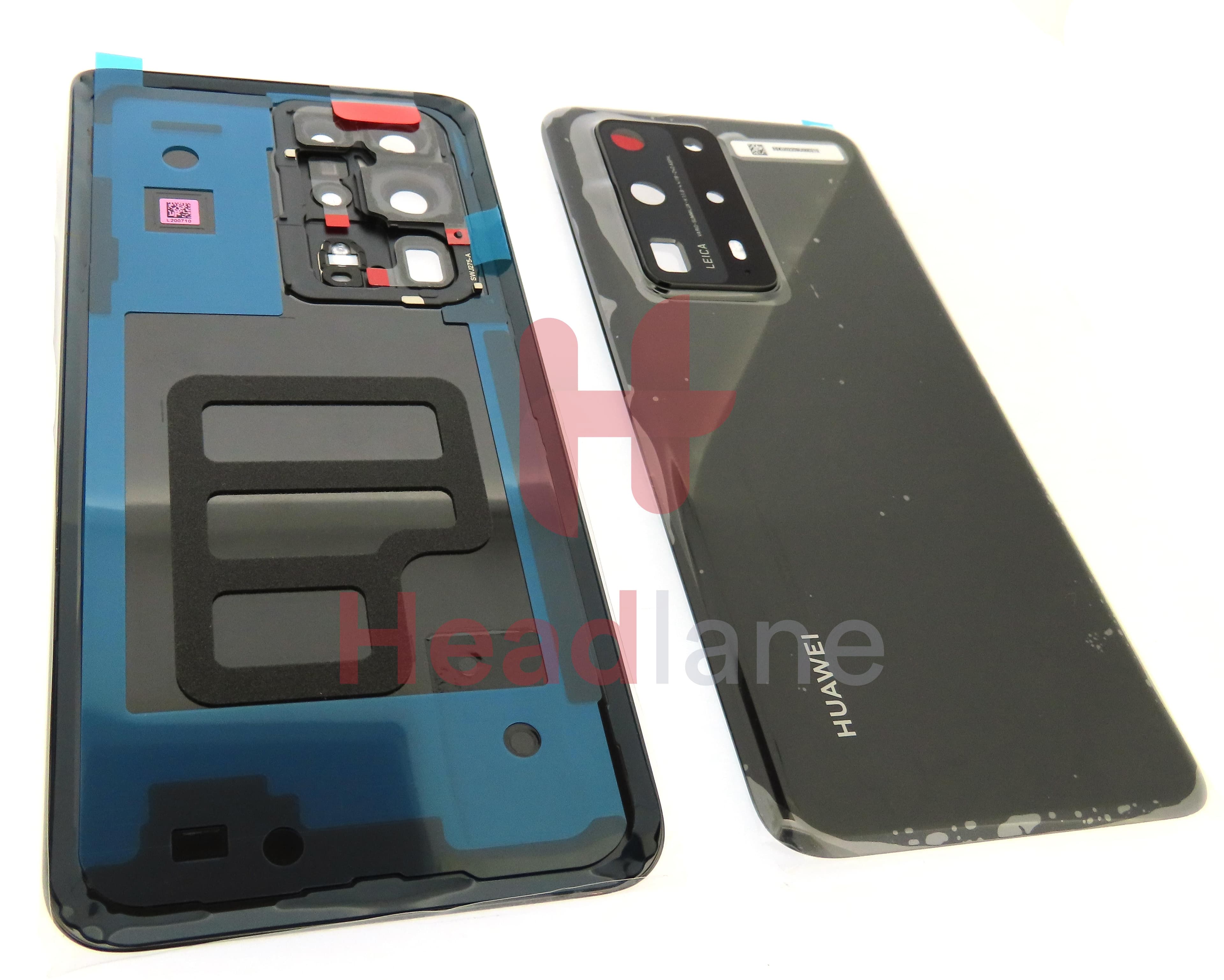 Huawei P40 Pro Plus Back / Battery Cover - Black - view 3