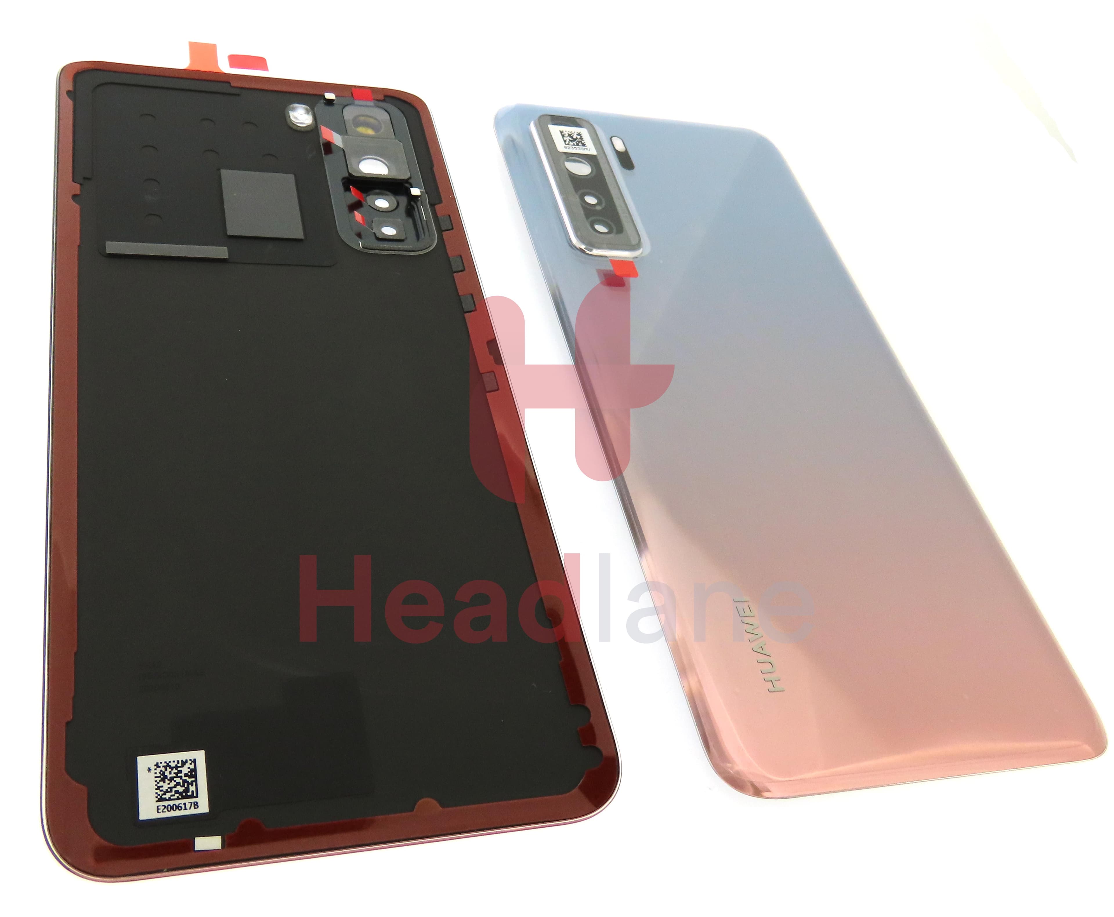 Huawei P40 Lite 5G Back / Battery Cover - Space Silver - view 2