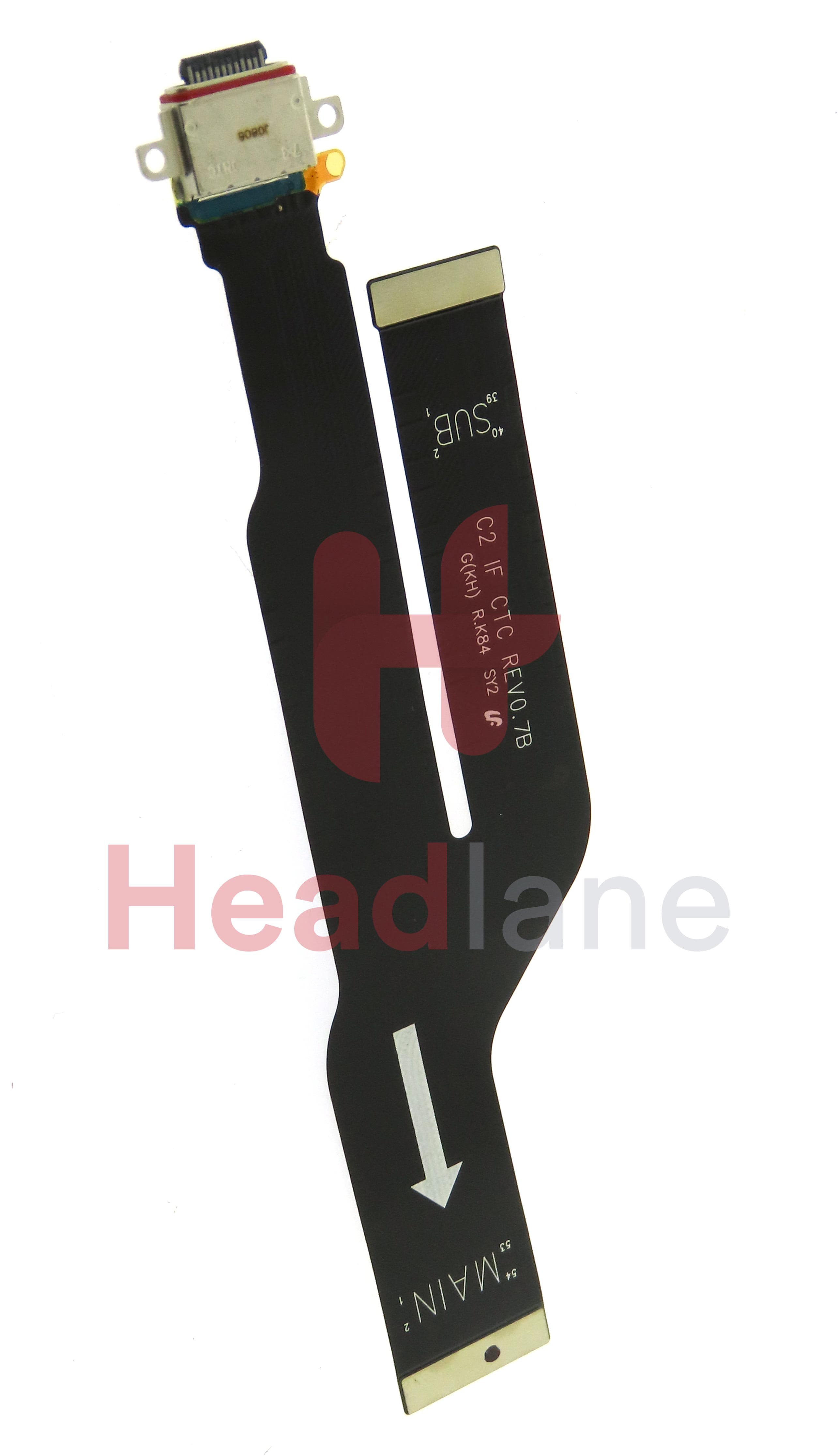 Samsung SM-N985 N986 Galaxy Note 20 Ultra / 5G Charging Port Flex - view 2