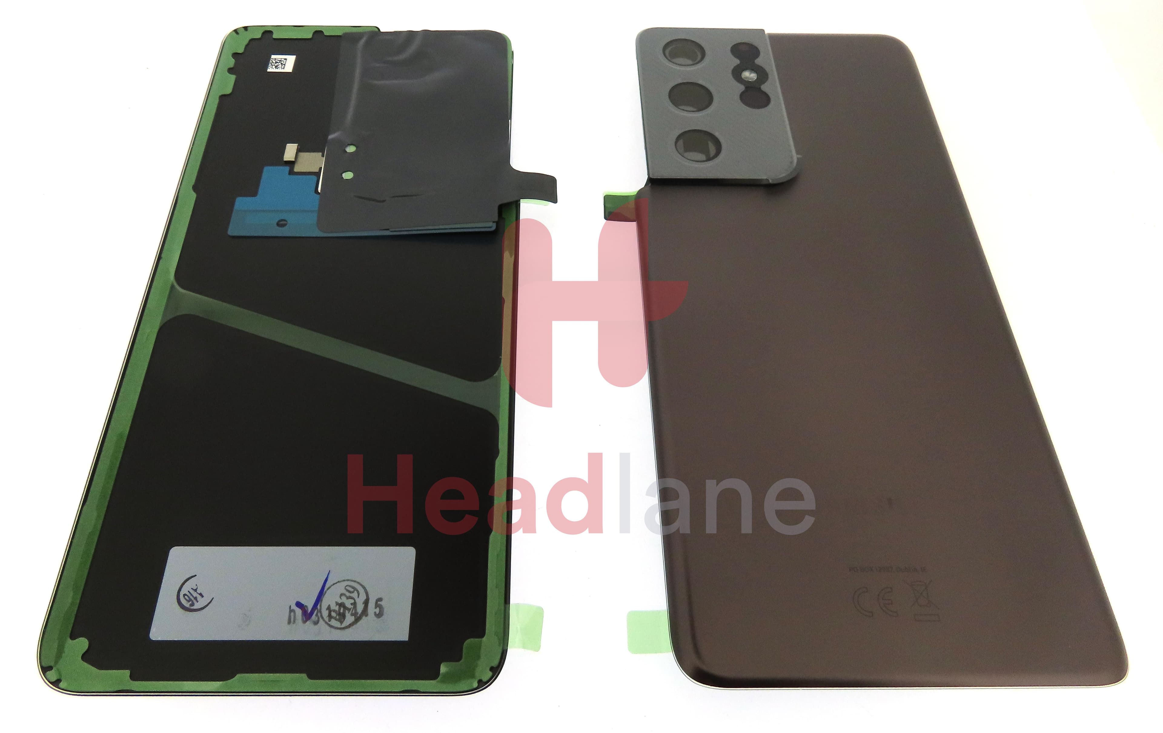 Samsung SM-G998 Galaxy S21 Ultra 5G Back / Battery Cover - Phantom Brown - view 3