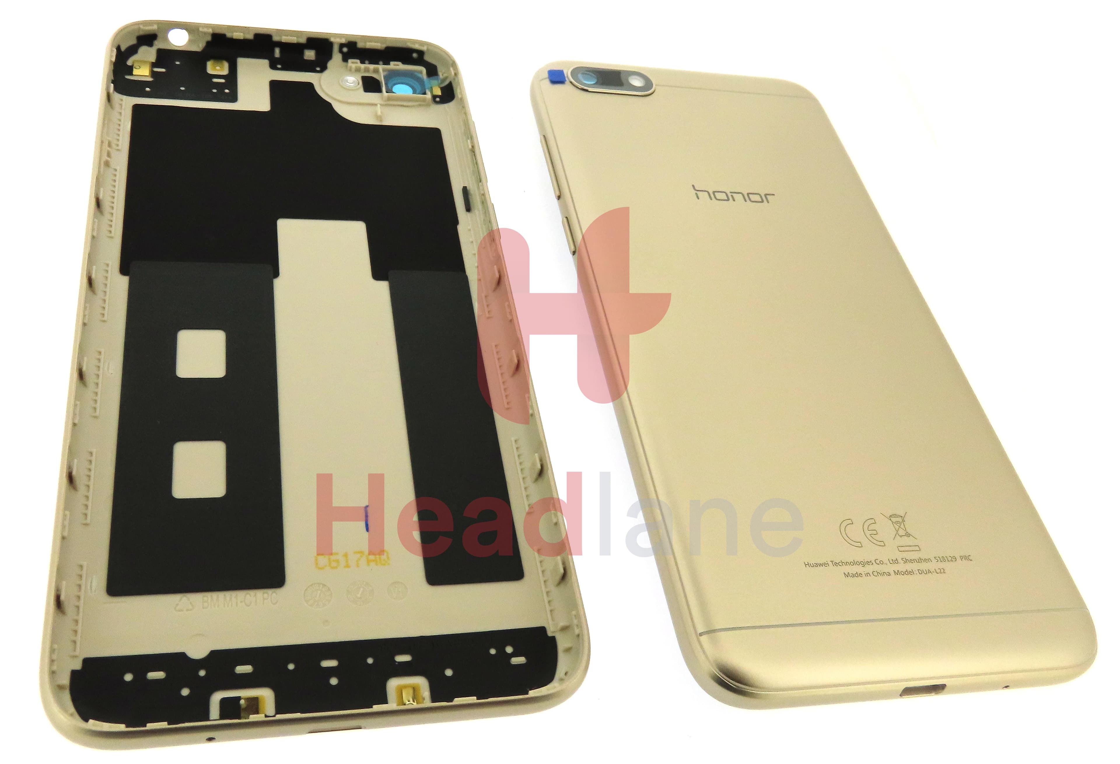Huawei Honor 7S Back / Battery Cover - Gold - view 2