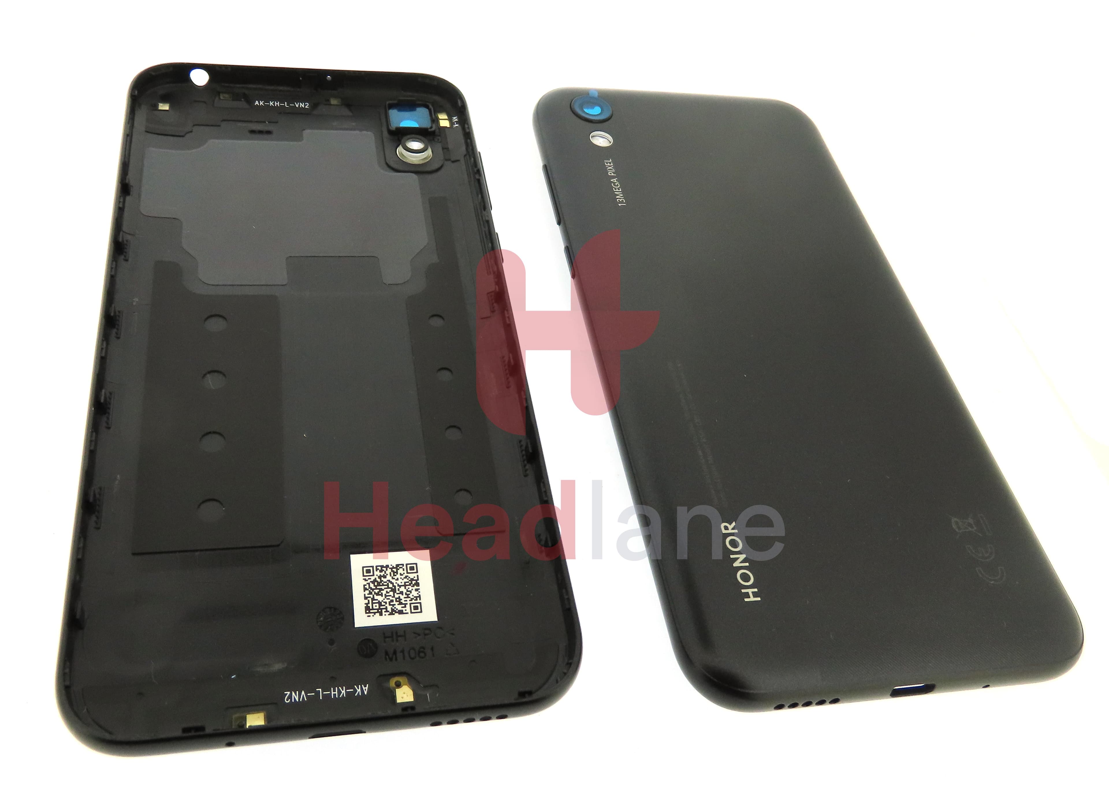 Huawei Honor 8S Back / Battery Cover - Black - view 2