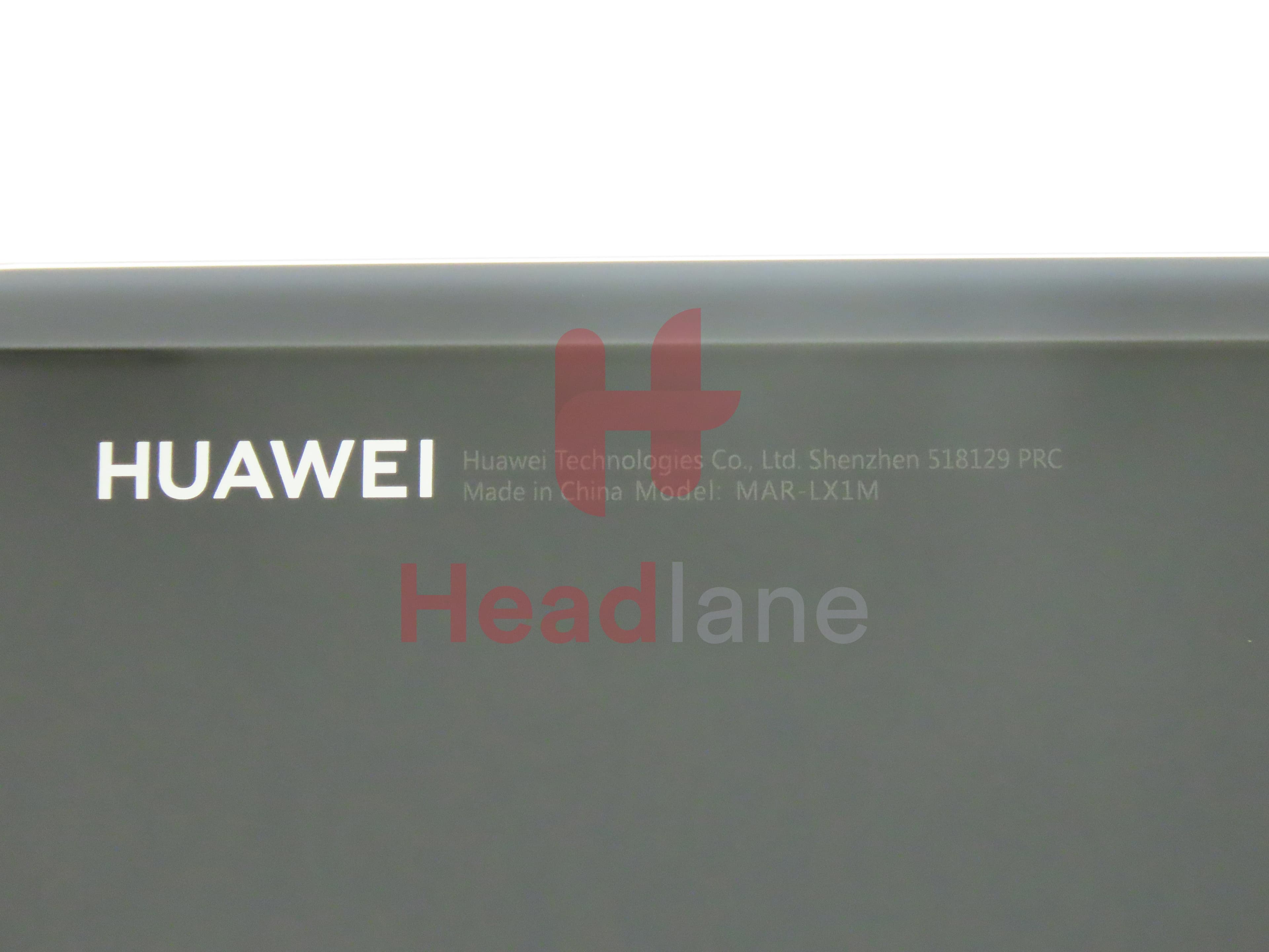 Huawei P30 Lite Back / Battery Cover + Fingerprint Sensor - Black (MAR-LX1M 24MP Rear Camera) - view 4