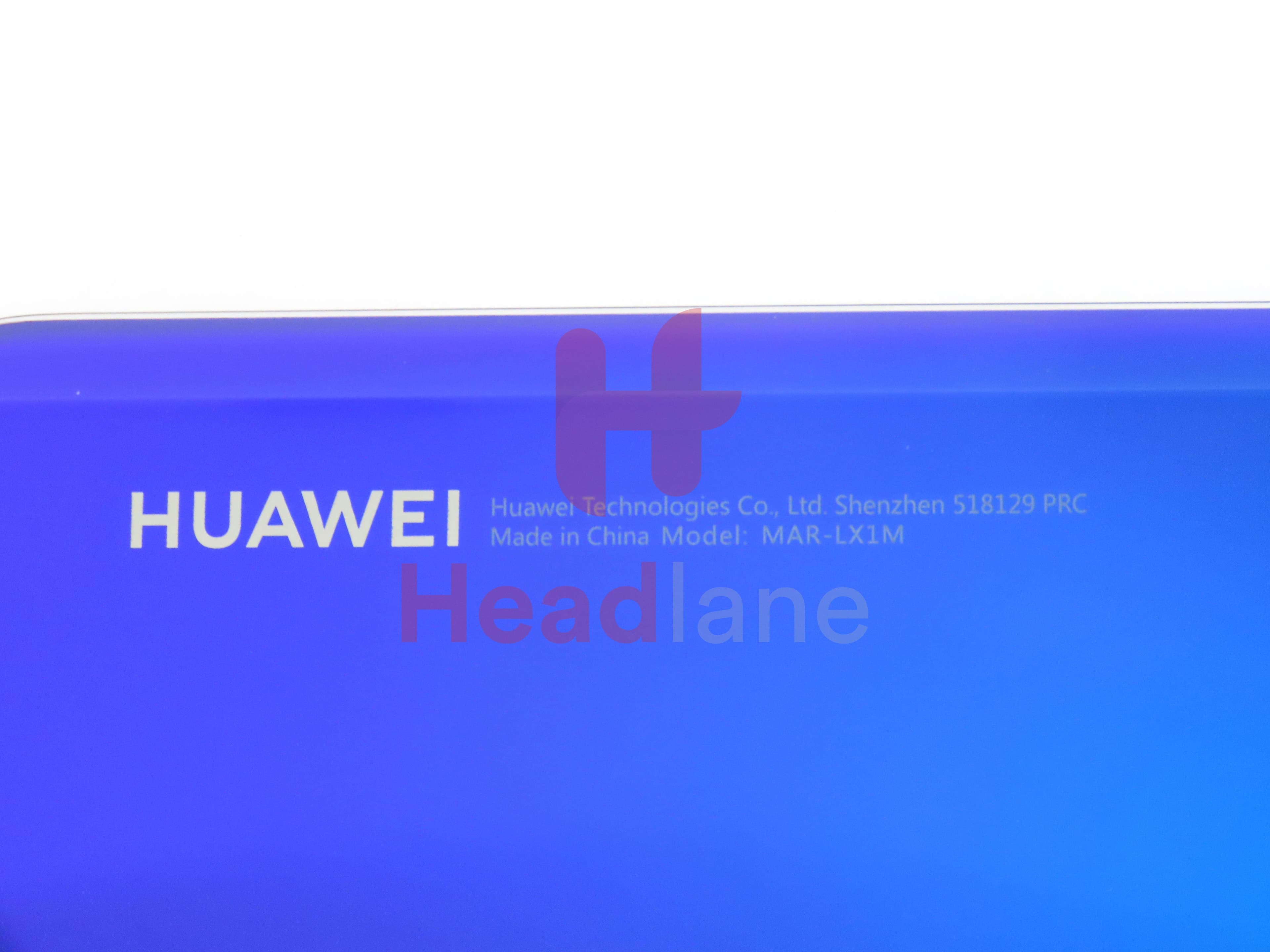 Huawei P30 Lite Back / Battery Cover + Fingerprint Sensor - Blue (MAR-LX1M 24MP Rear Camera) - view 4