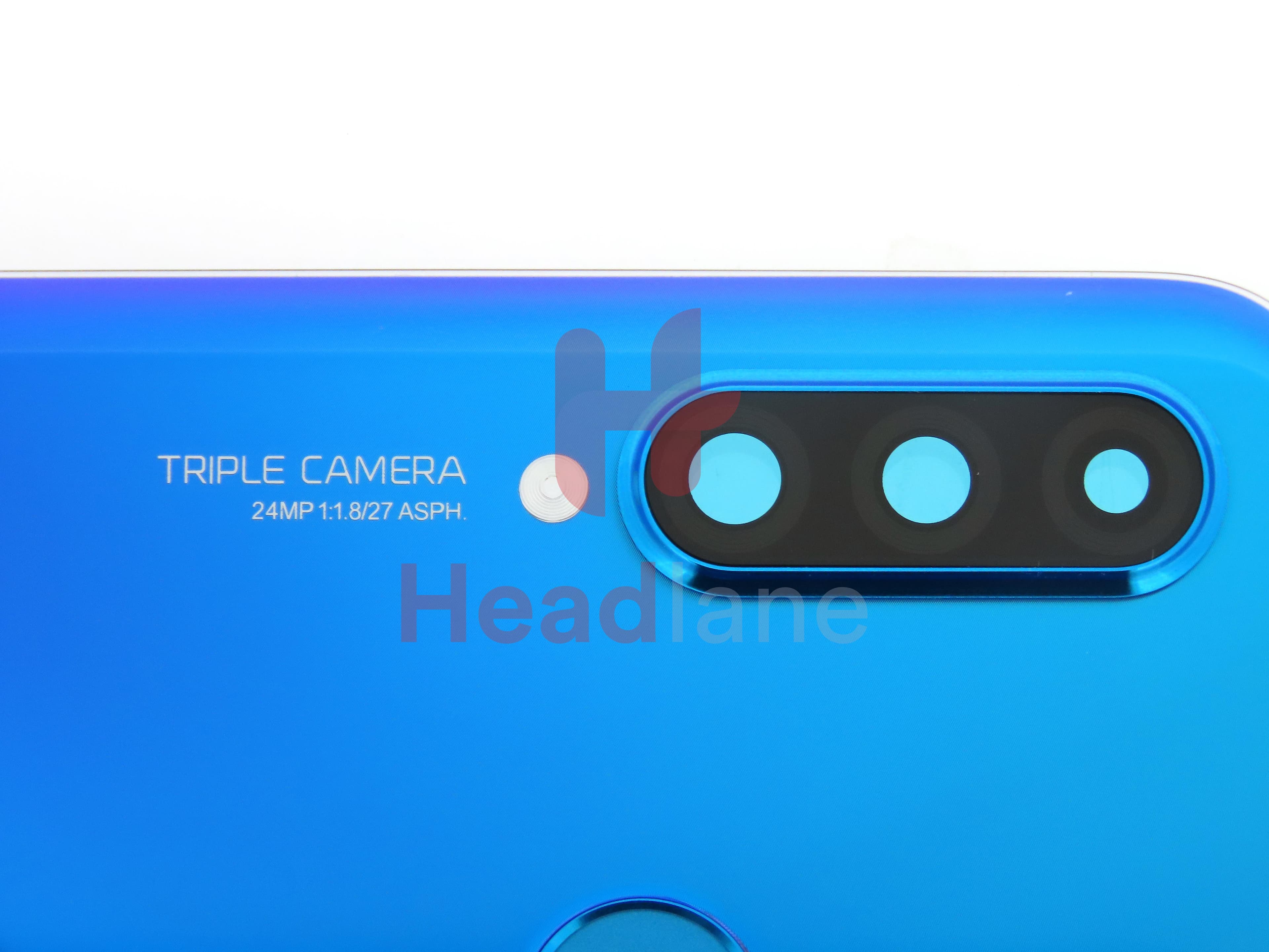 Huawei P30 Lite Back / Battery Cover + Fingerprint Sensor - Blue (MAR-LX1M 24MP Rear Camera) - view 5