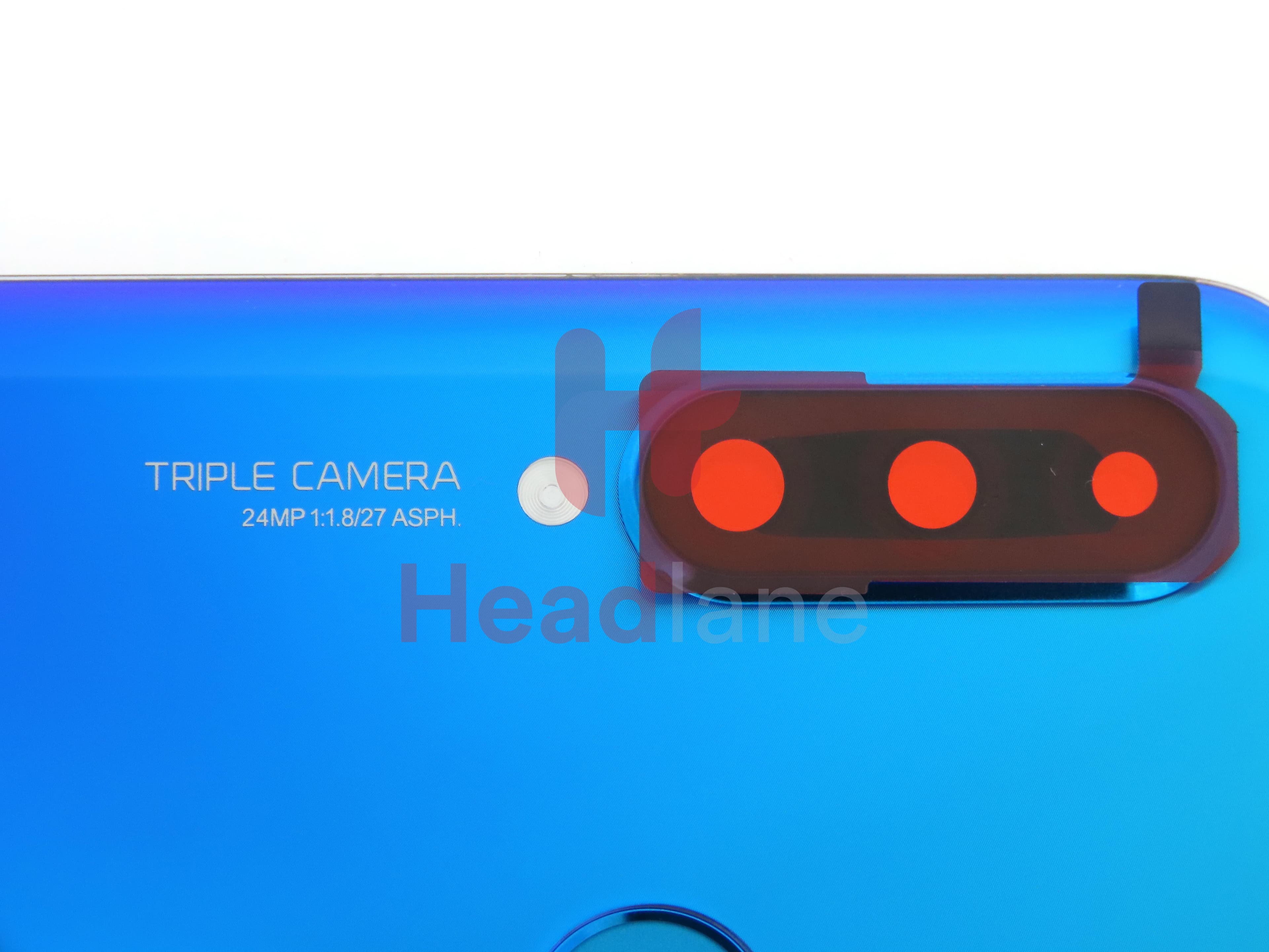 Huawei P30 Lite Back / Battery Cover + Fingerprint Sensor - Blue (MAR-LX3A 24MP Rear Camera) - view 5