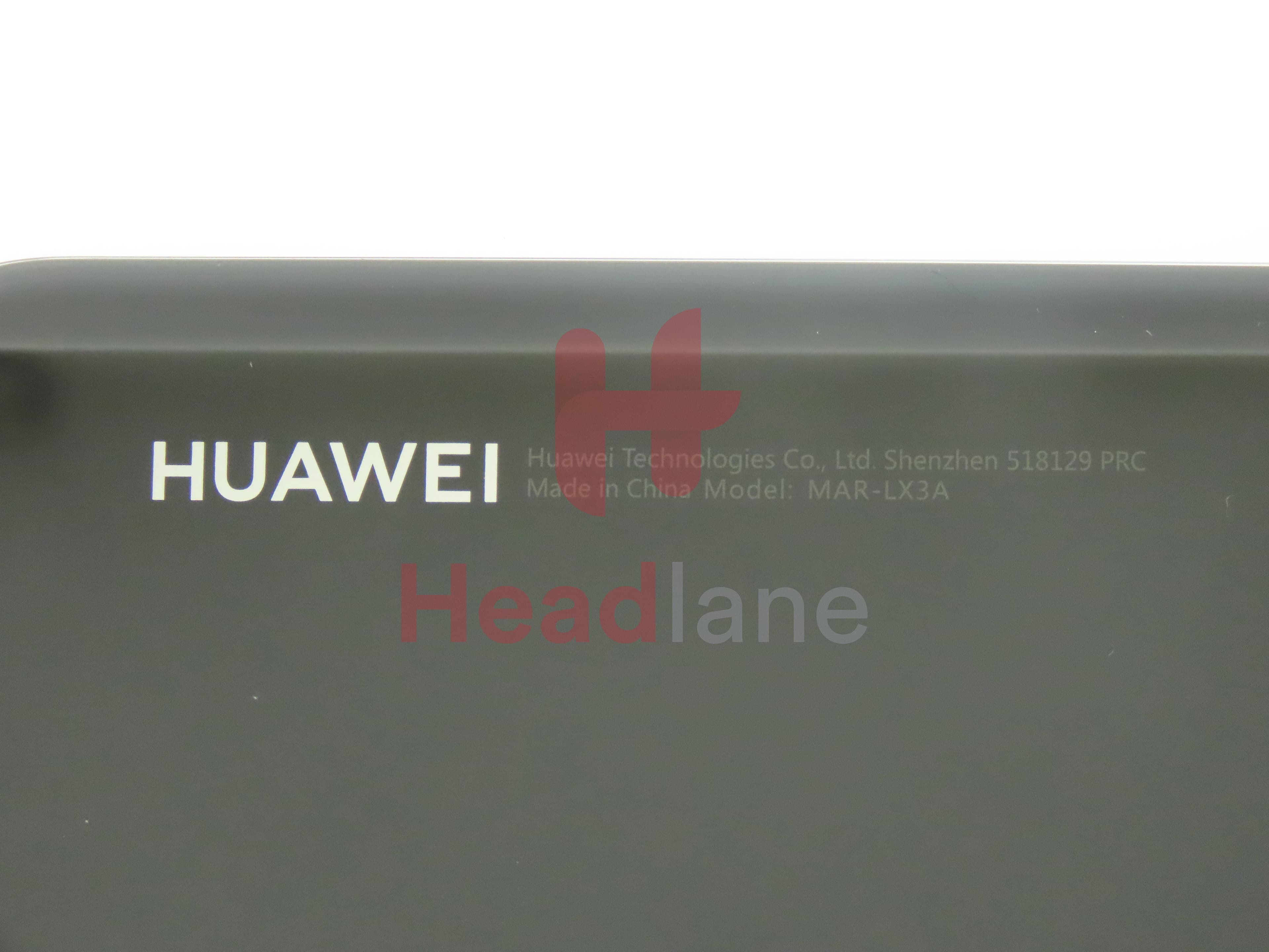 Huawei P30 Lite Back / Battery Cover + Fingerprint Sensor - Black (MAR-LX3A 24MP Rear Camera) - view 4