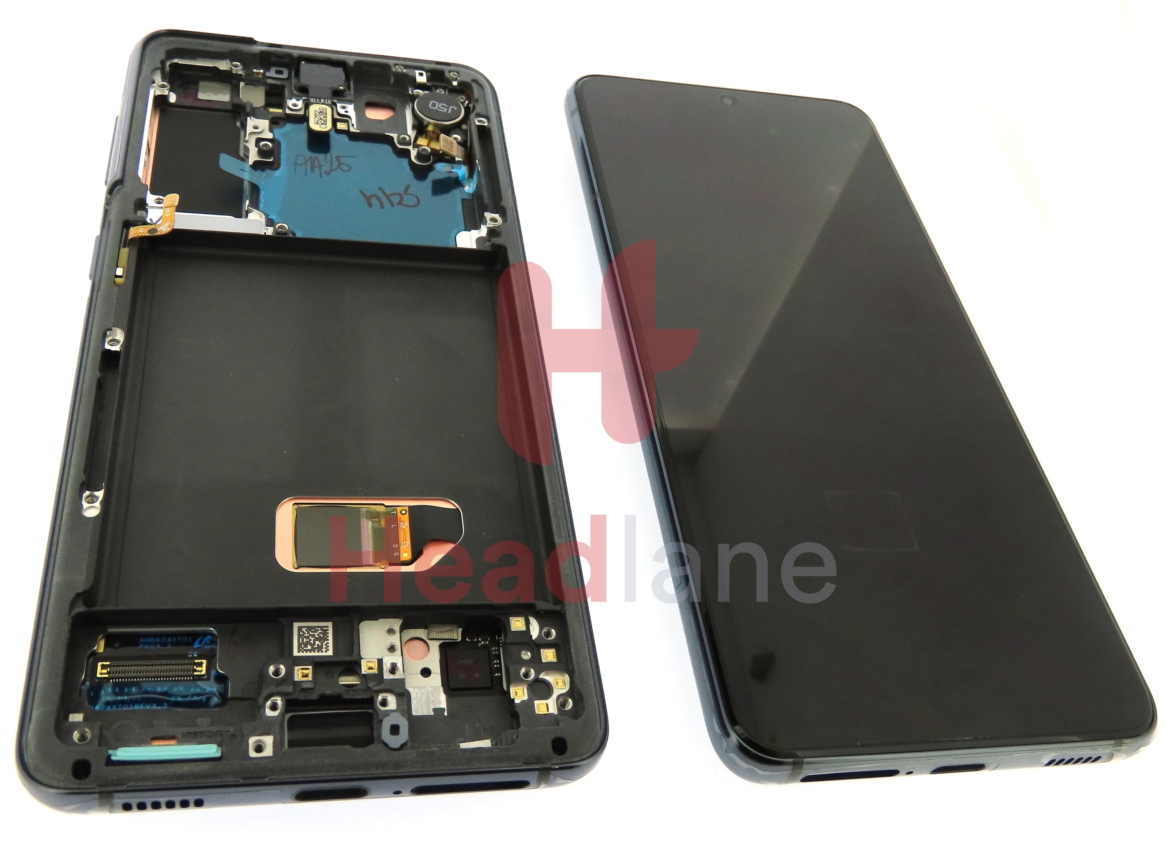 Samsung SM-G991 Galaxy S21 5G LCD Display / Screen + Touch - Phantom Grey - view 2