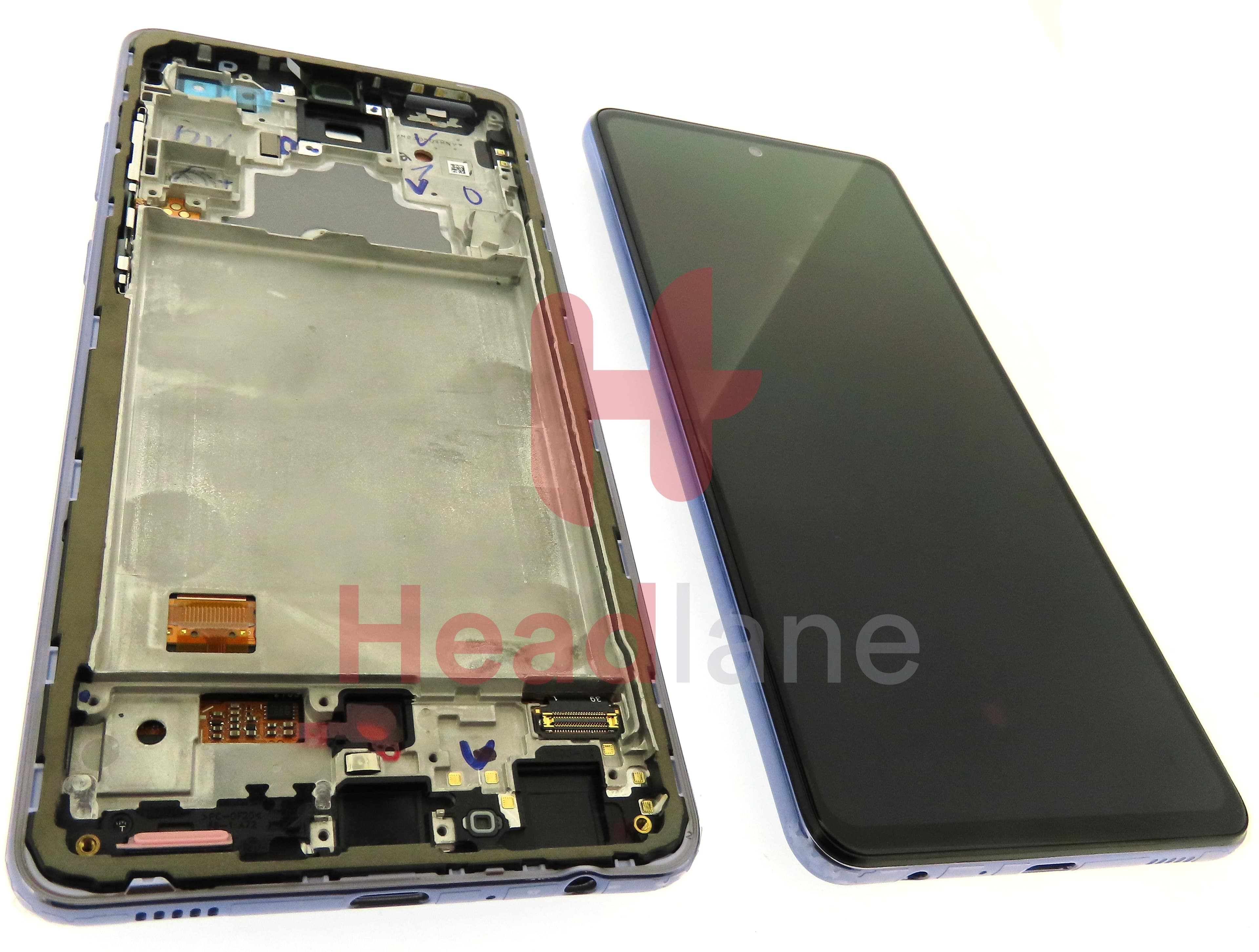 Samsung SM-A725 Galaxy A72 4G LCD Display / Screen + Touch - Violet - view 2