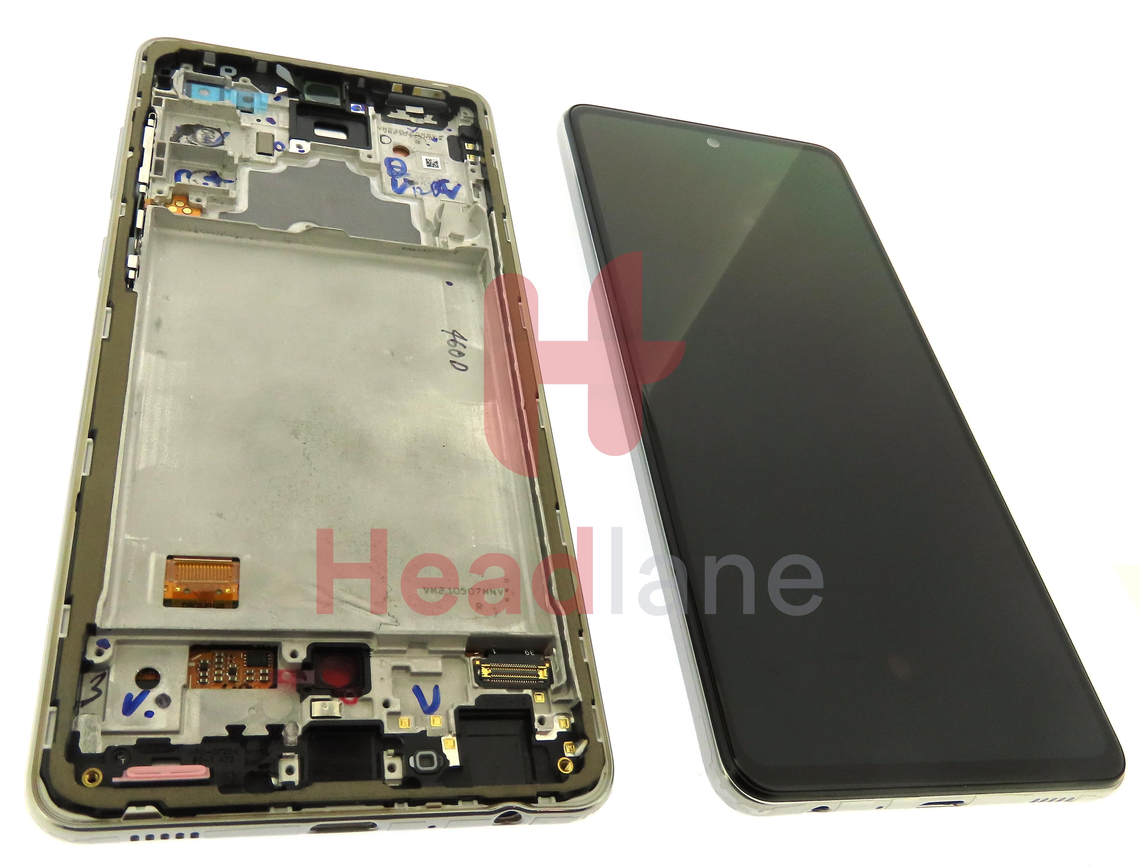Samsung SM-A725 Galaxy A72 4G LCD Display / Screen + Touch - White - view 2