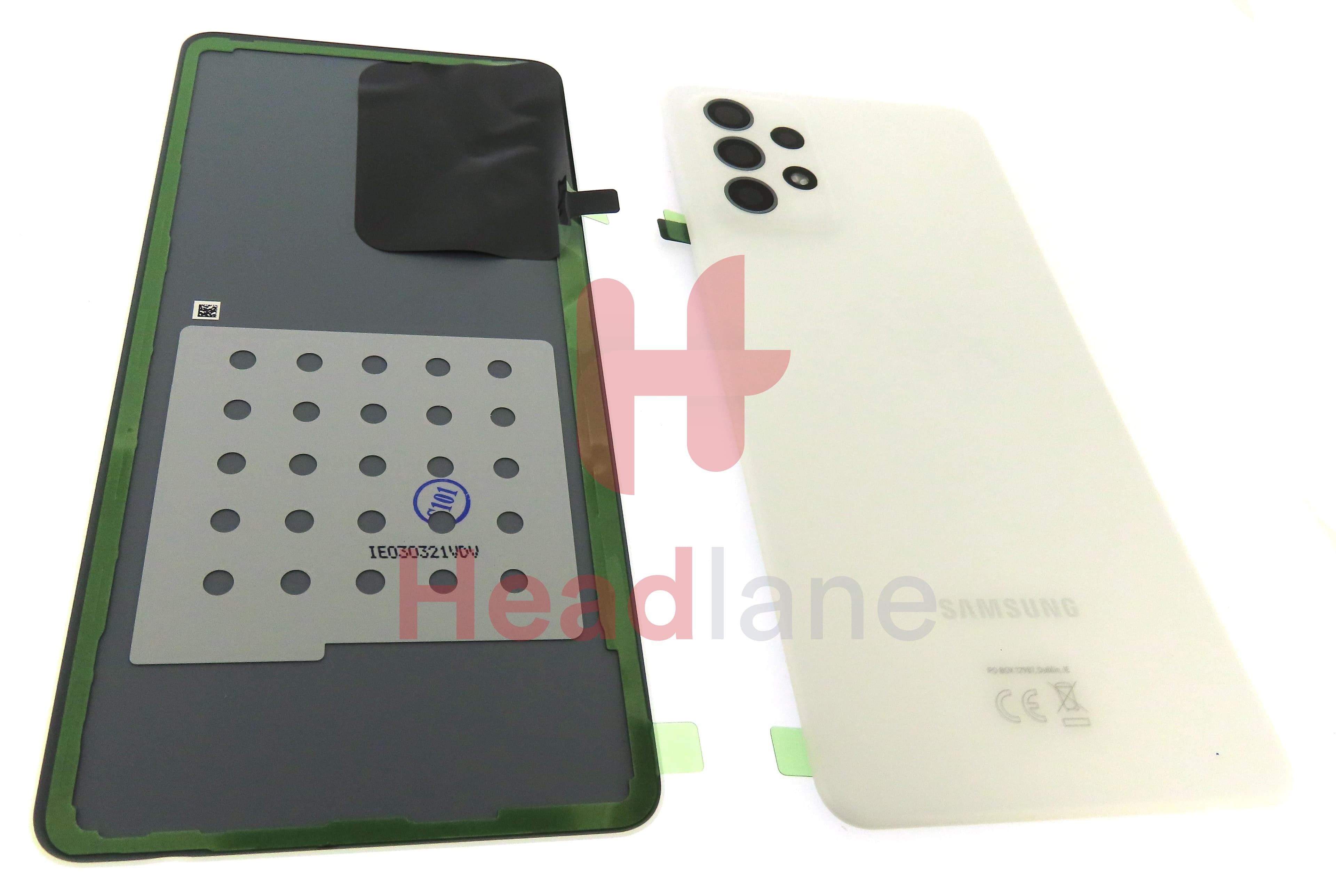 Samsung SM-A725 Galaxy A72 4G Back / Battery Cover - White - view 2