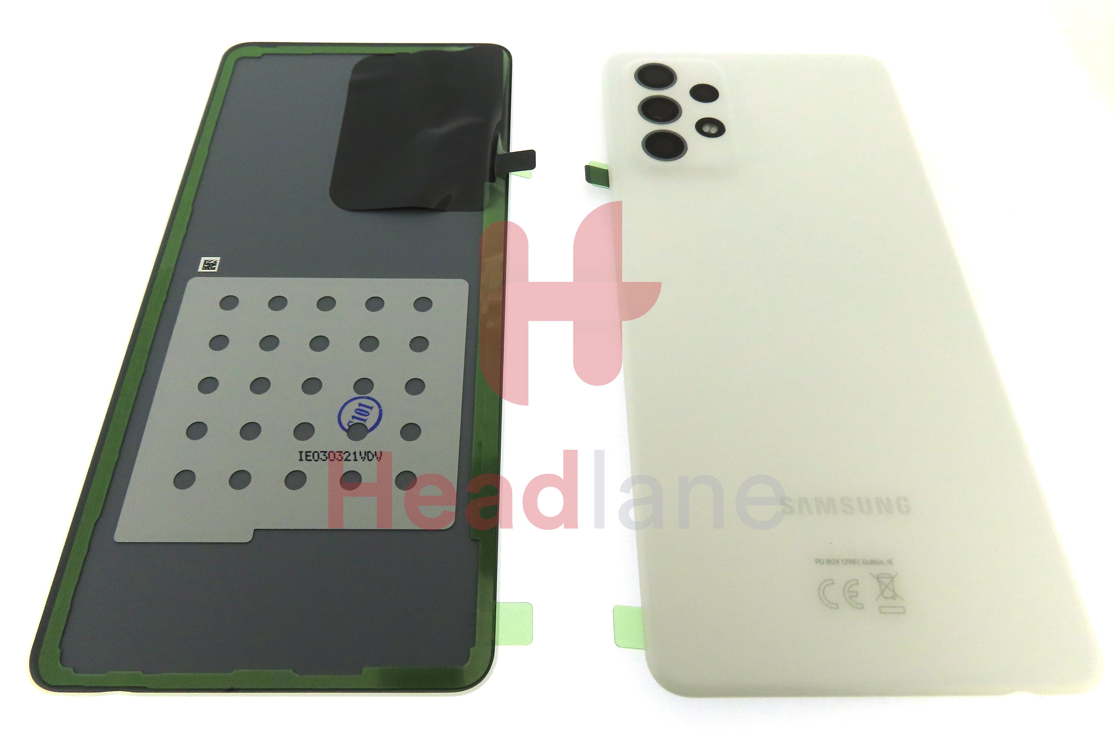 Samsung SM-A725 Galaxy A72 4G Back / Battery Cover - White - view 3