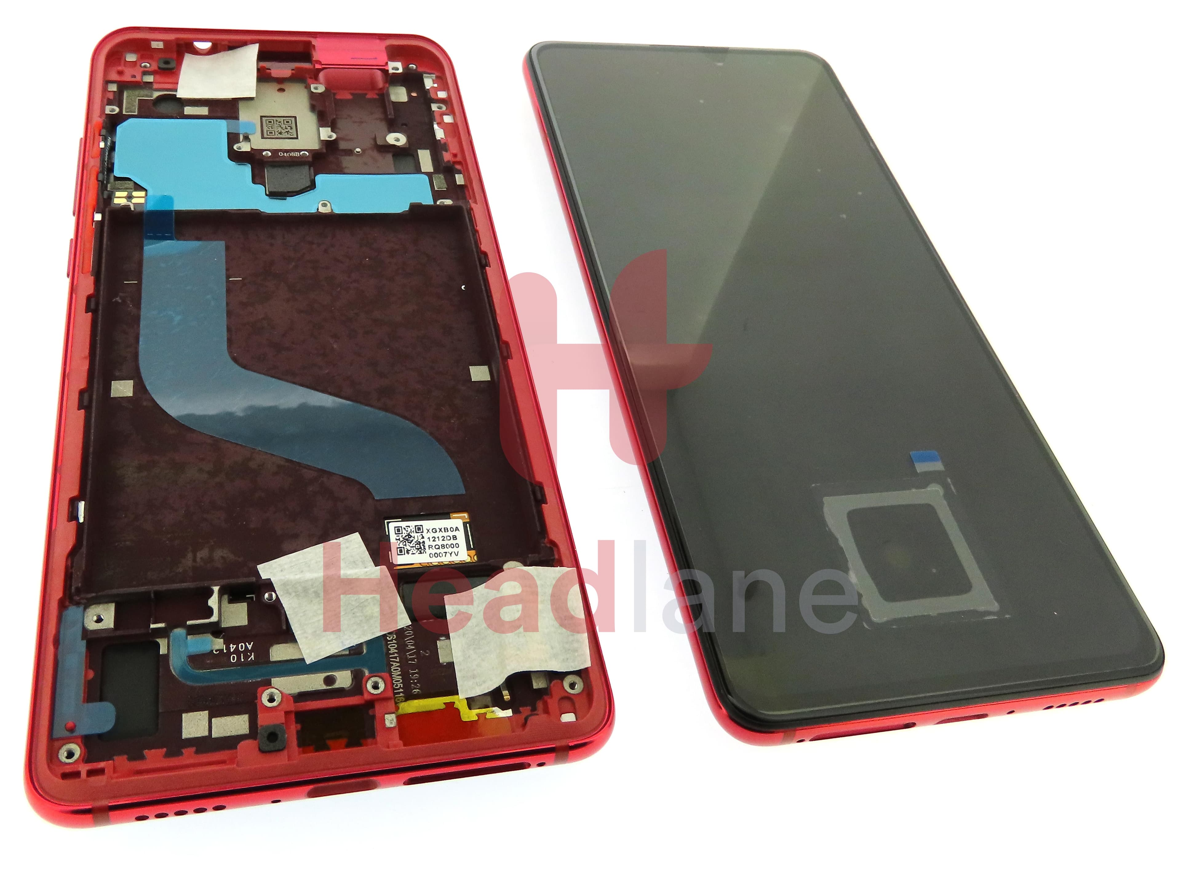 Xiaomi Mi 9T / Mi 9T Pro LCD Display / Screen + Touch - Red - view 2