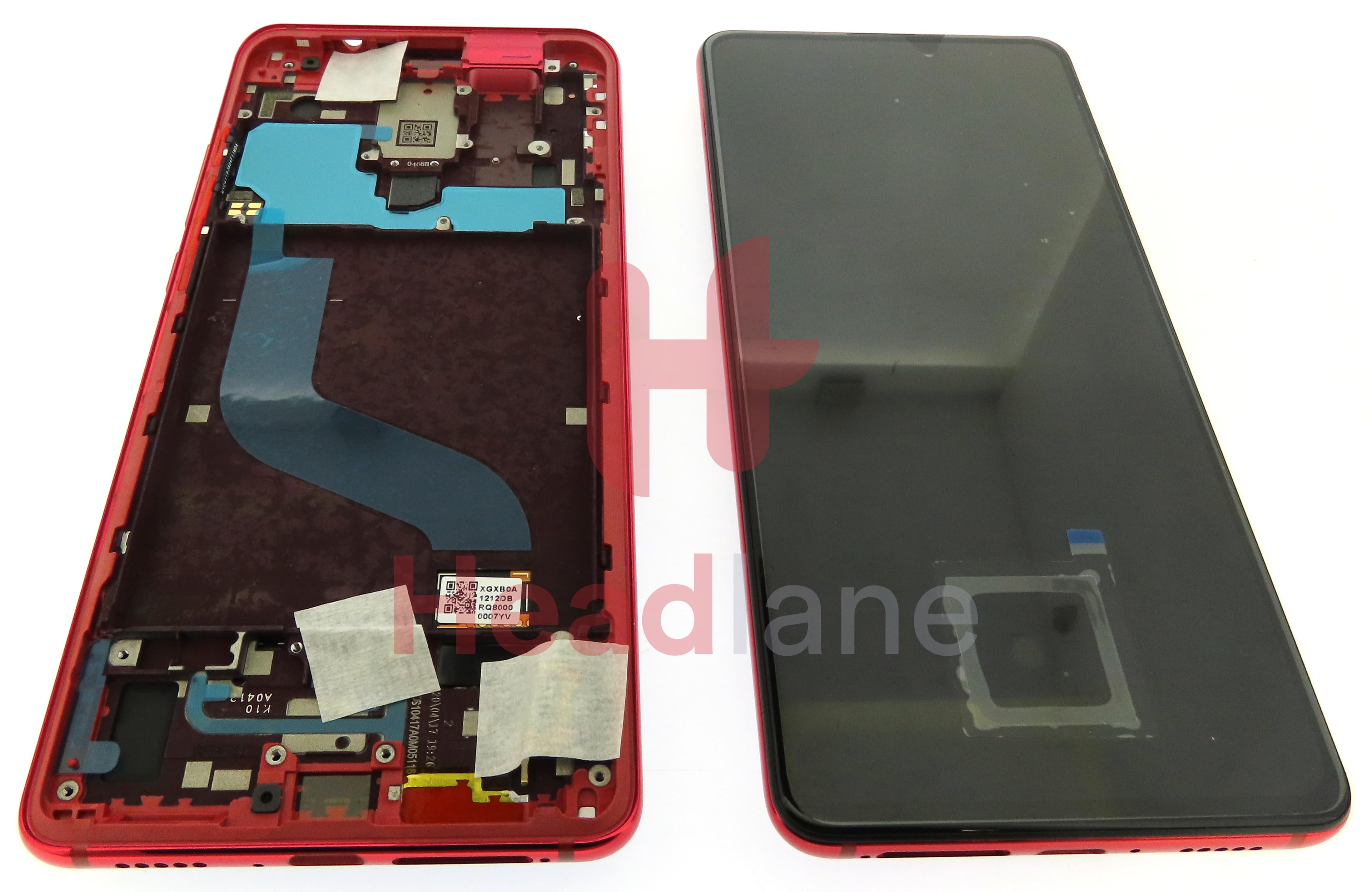 Xiaomi Mi 9T / Mi 9T Pro LCD Display / Screen + Touch - Red - view 3