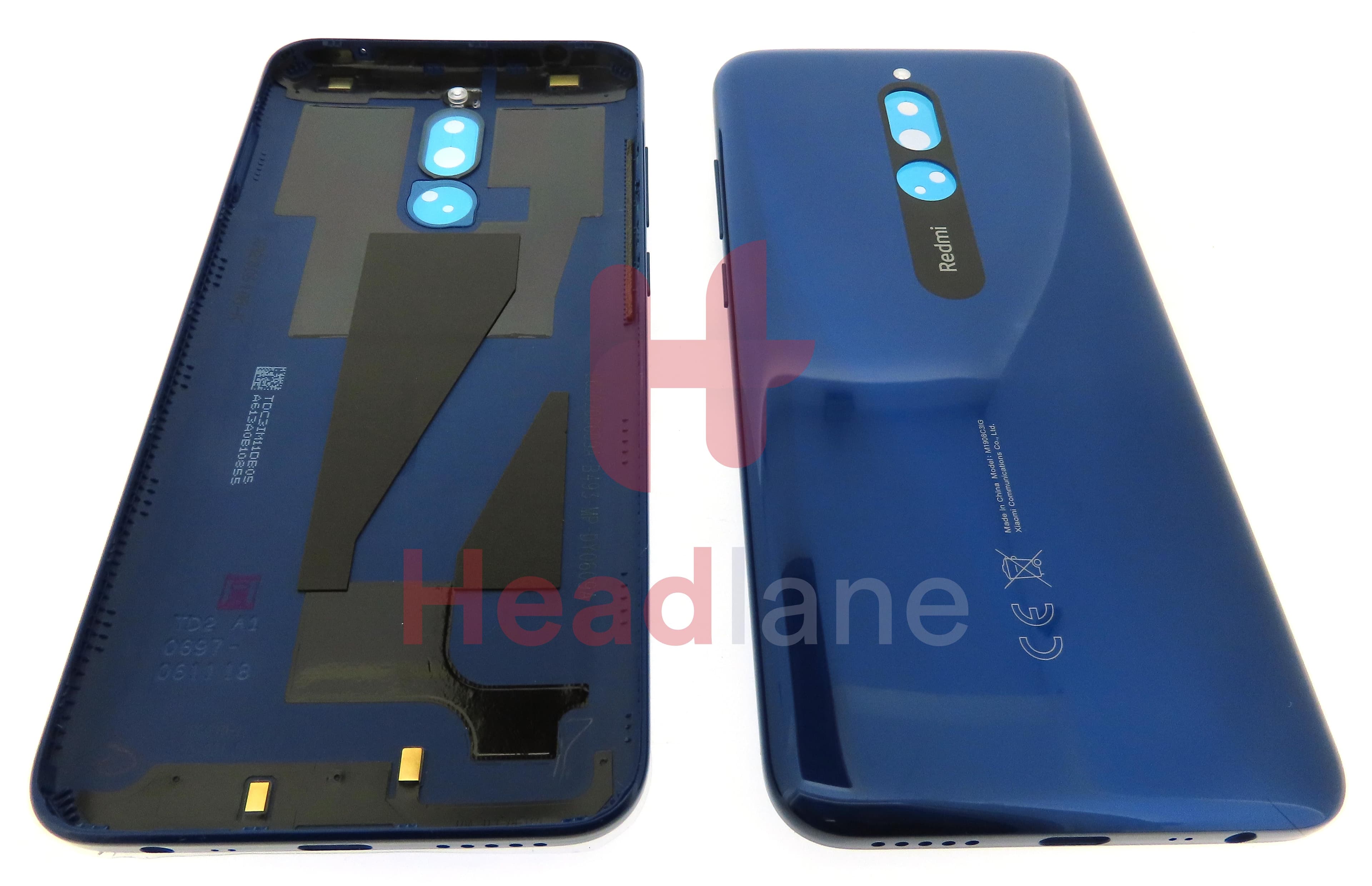 Xiaomi Redmi 8 Back / Battery Cover - Blue - view 3