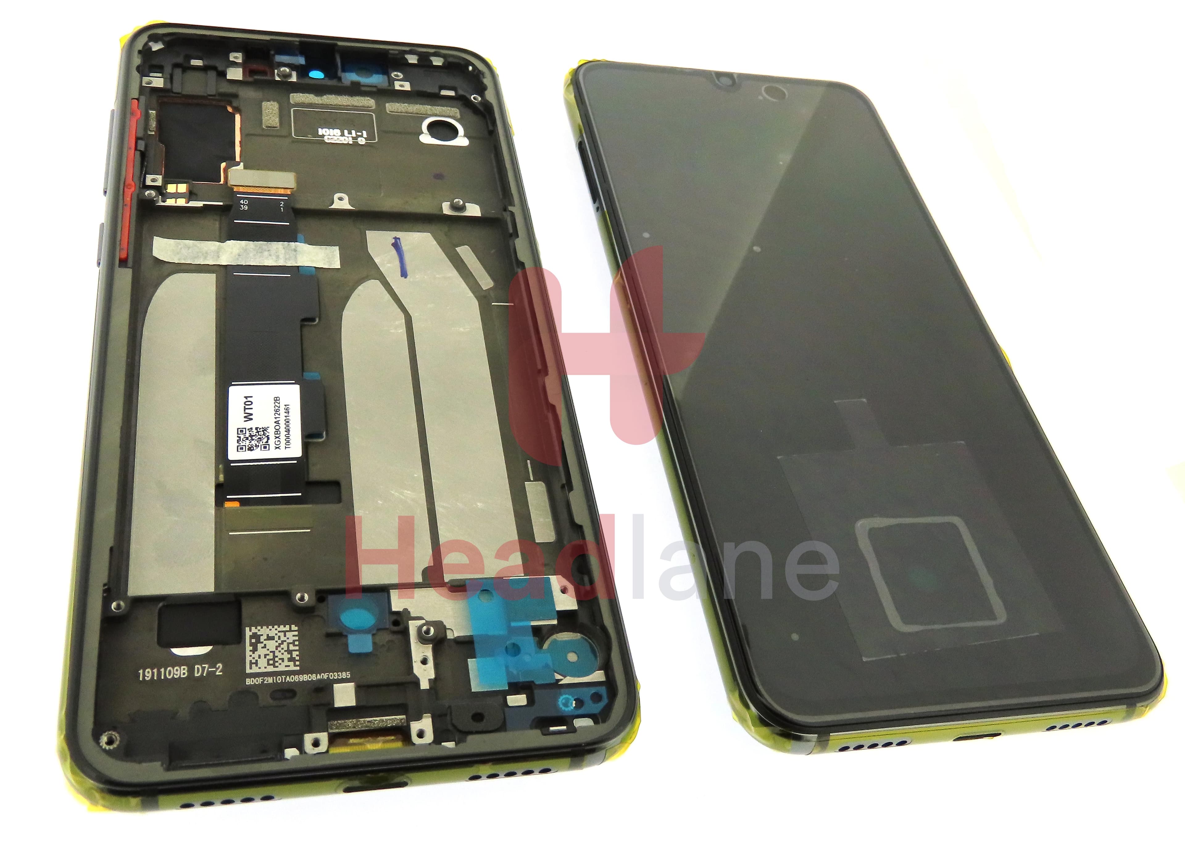 Xiaomi Mi 9 SE LCD Display / Screen + Touch - Black / Grey - view 3