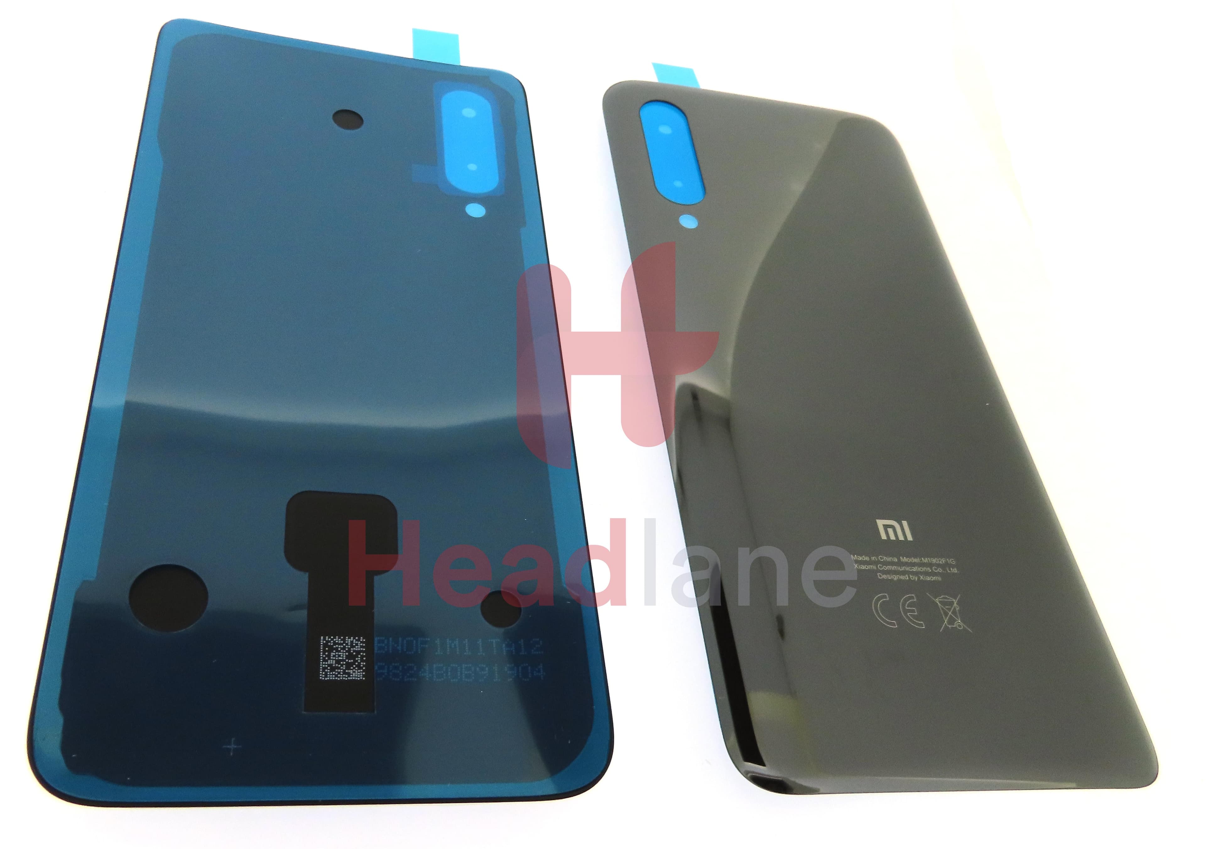 Xiaomi Mi 9 Back / Battery Cover - Tarnish / Black - view 2