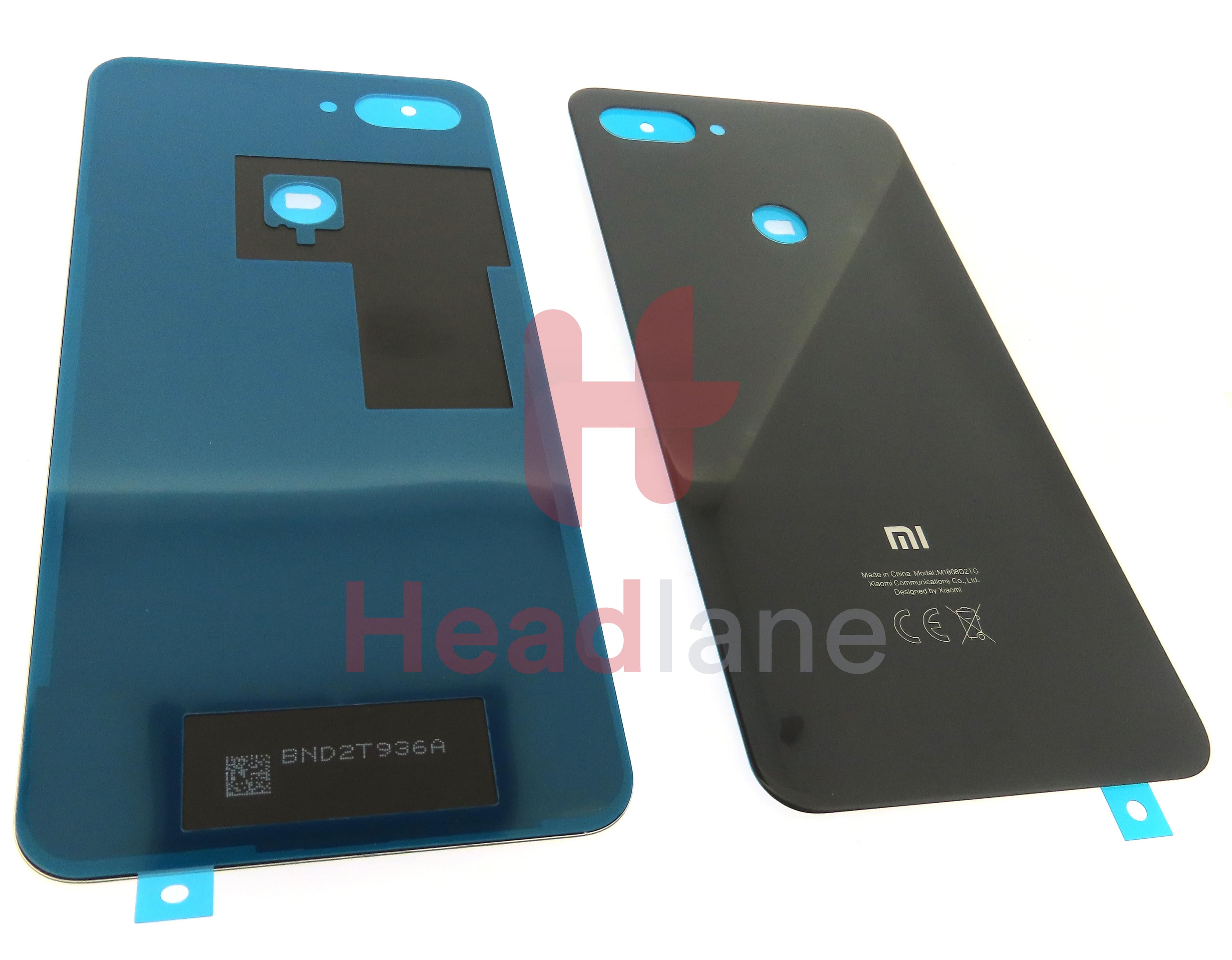 Xiaomi Mi 8 Lite Back / Battery Cover - Black - view 2