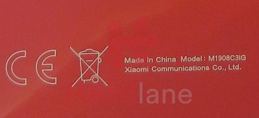 Xiaomi Redmi 8 Back / Battery Cover - Ruby Red - view 4