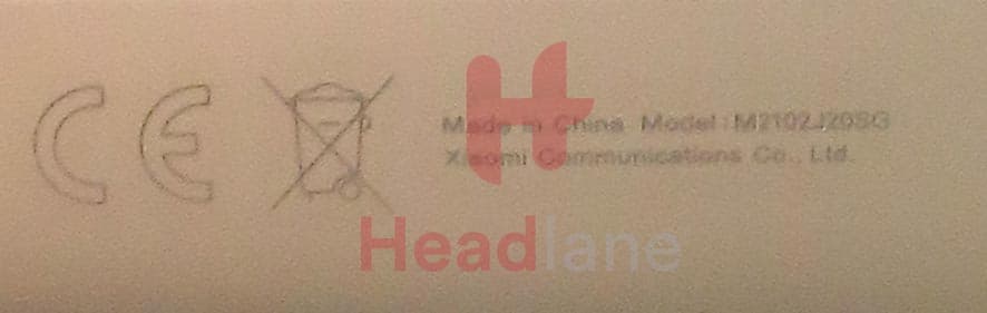 Xiaomi Poco X3 Pro Back / Battery Cover - Gold - view 4