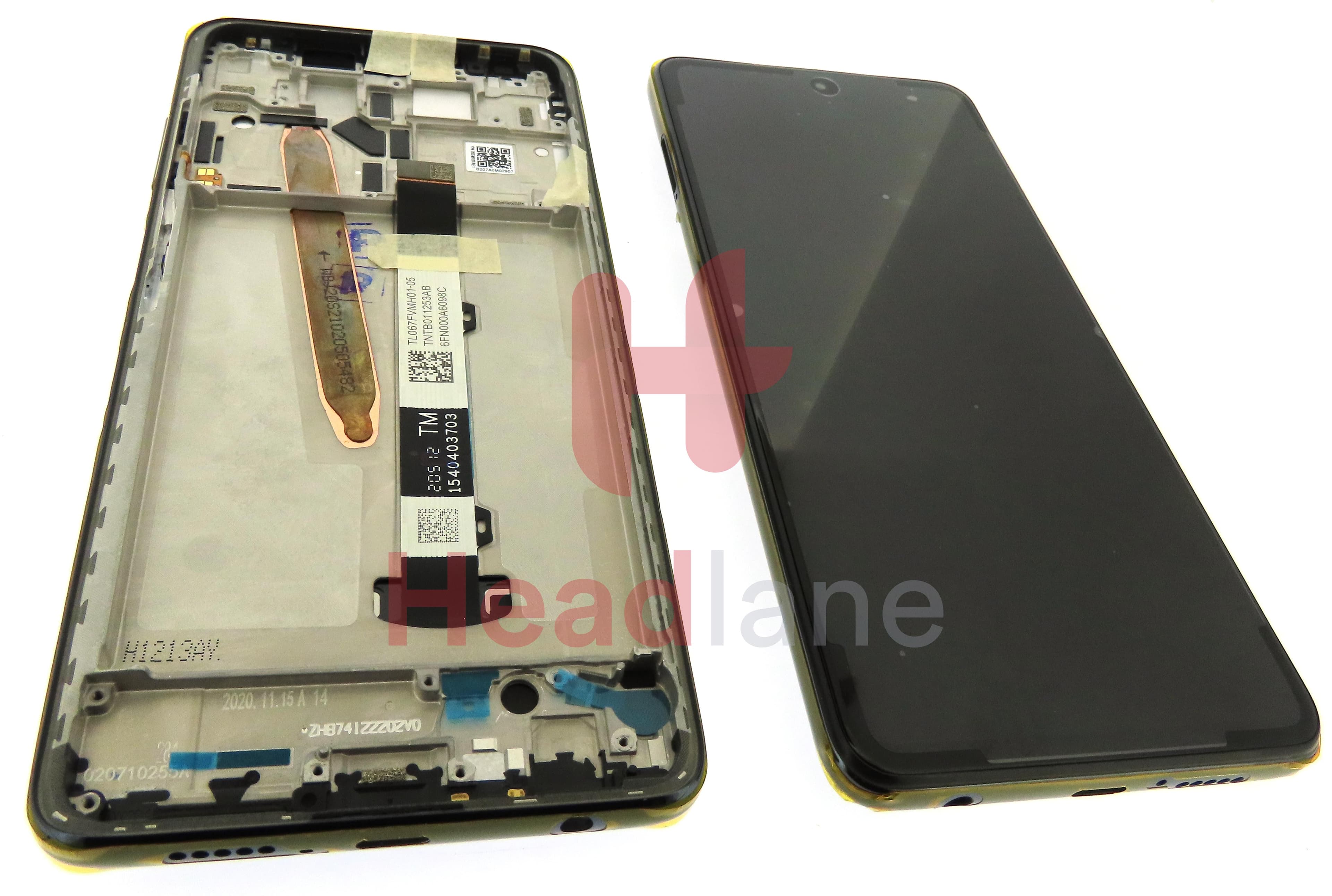 Xiaomi Poco X3 Pro LCD Display / Screen + Touch - Black / Tarnish - view 2