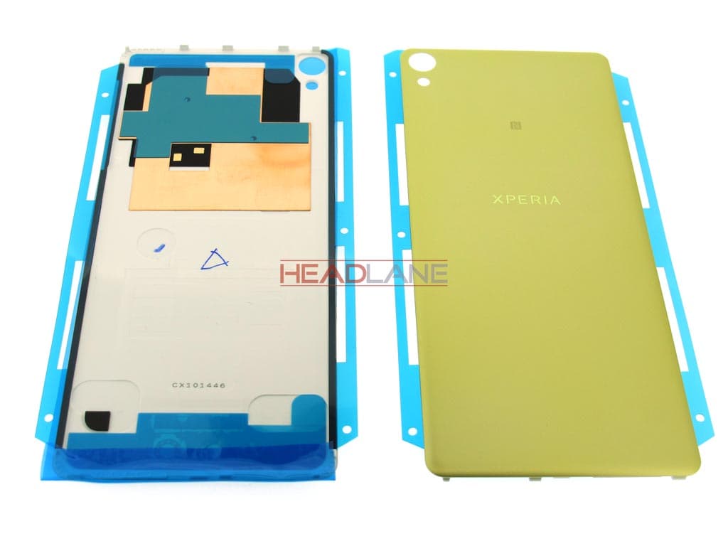 Sony F3111 Xperia XA/F3112 Battery Cover - Lime Gold - view 2