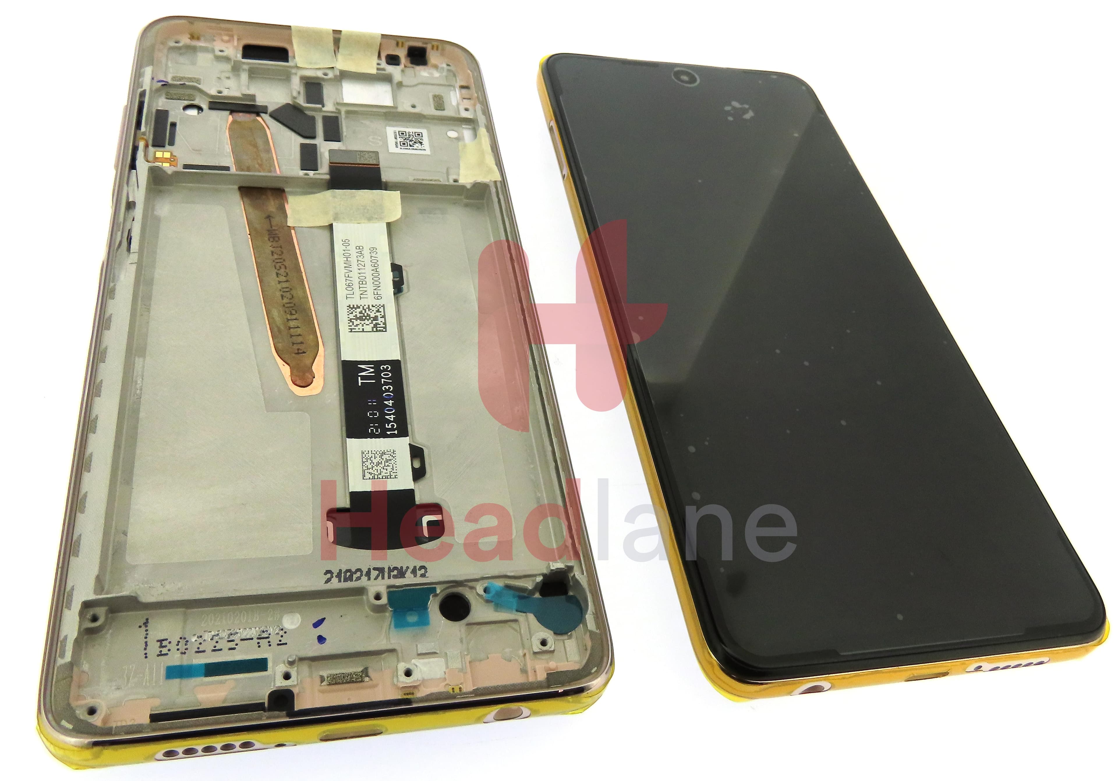 Xiaomi Poco X3 Pro LCD Display / Screen + Touch - Gold - view 2