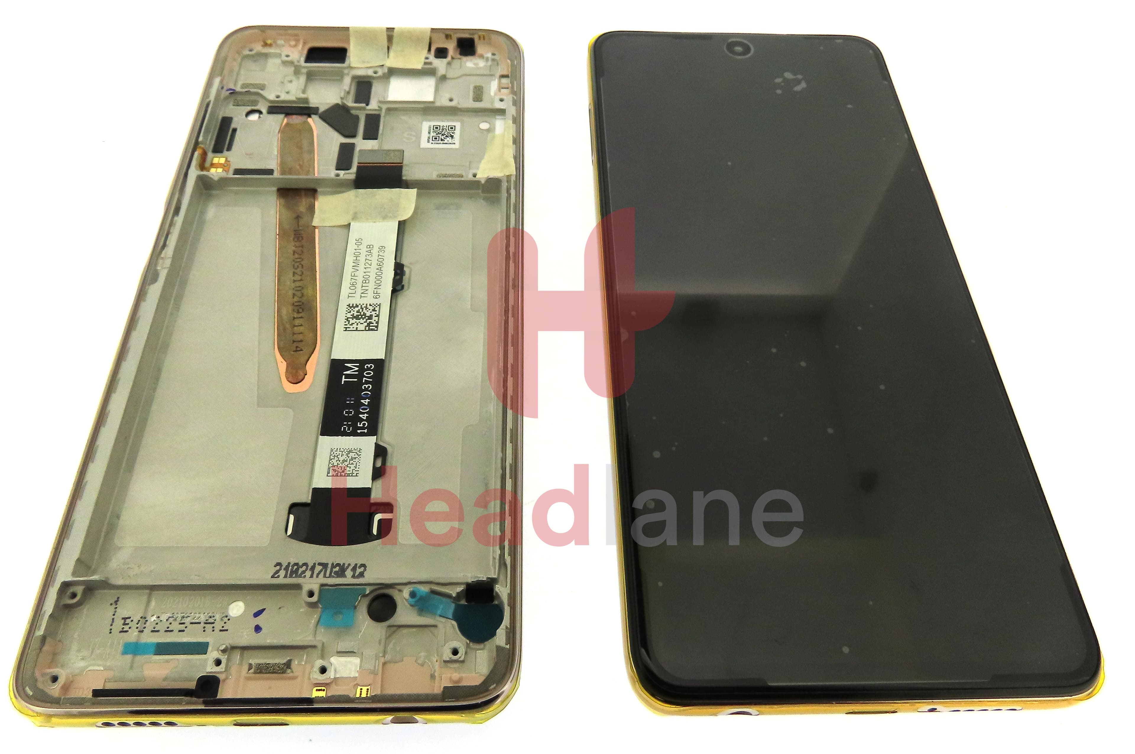 Xiaomi Poco X3 Pro LCD Display / Screen + Touch - Gold - view 3