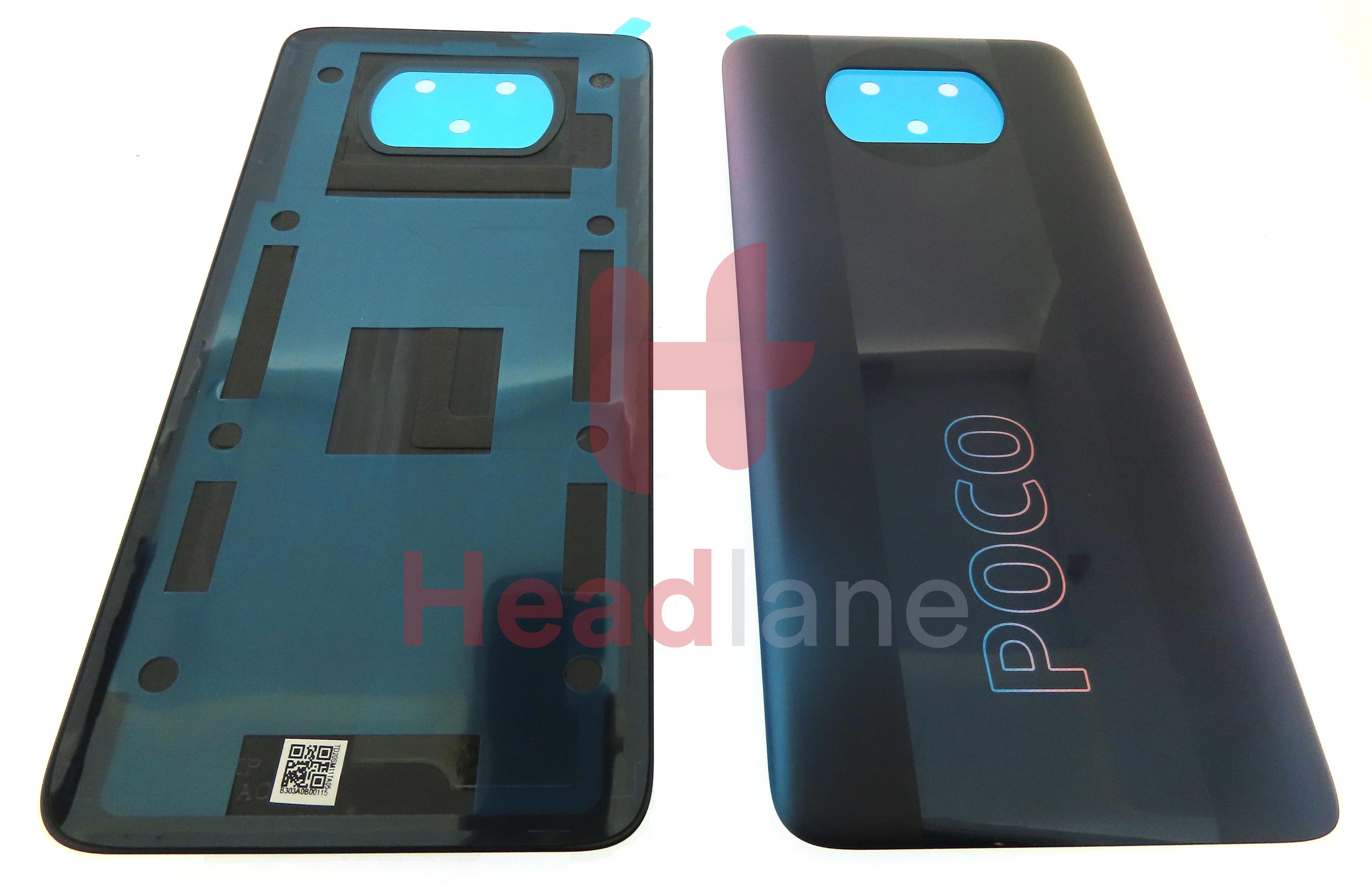 Xiaomi Poco X3 Pro Back / Battery Cover - Tarnish / Phantom Black - view 3