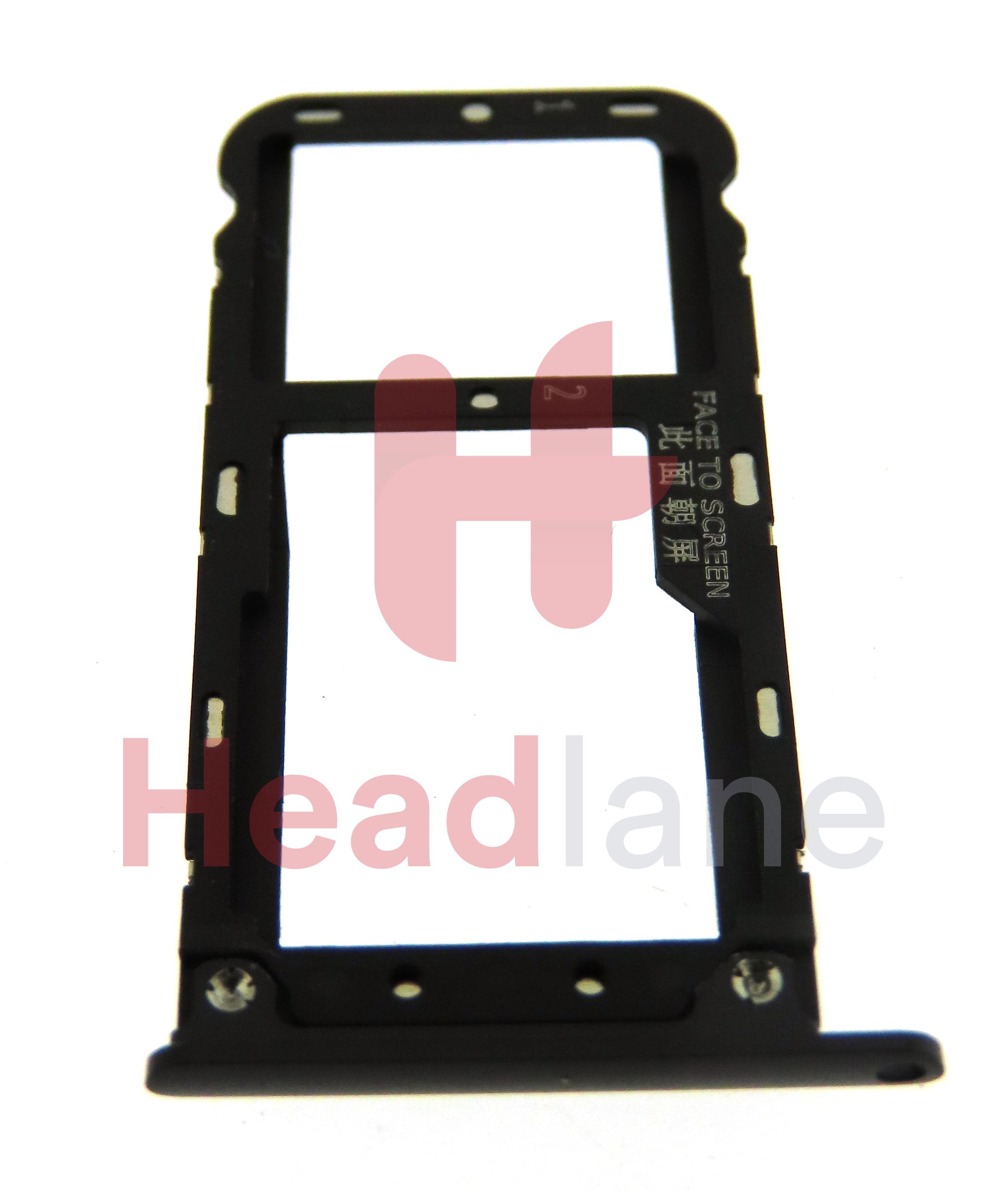 Xiaomi Redmi Note 5 SIM Card Tray - Black - view 2