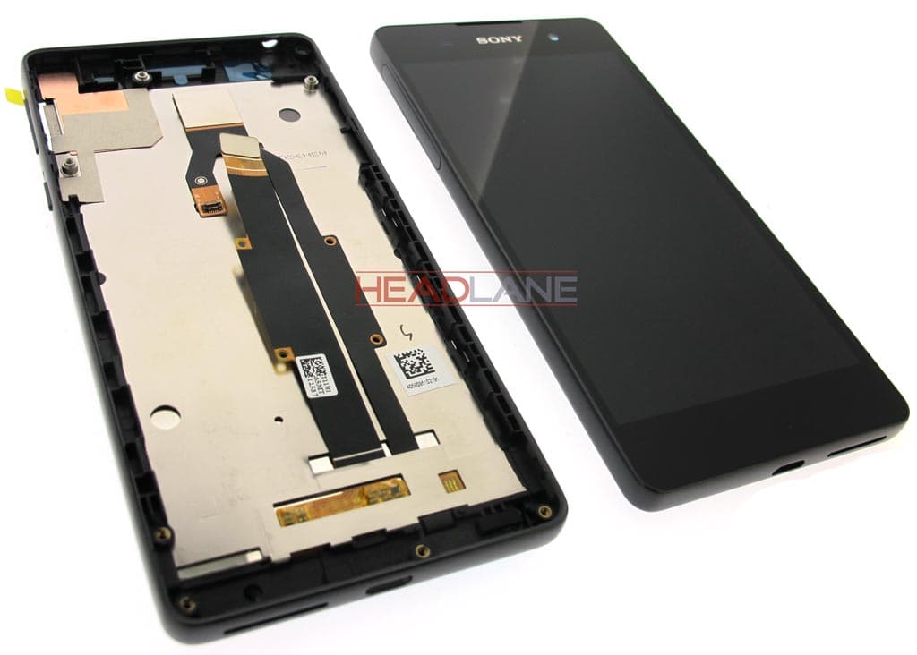 Sony F3311 Xperia E5 LCD Display / Screen + Touch - Black - view 2