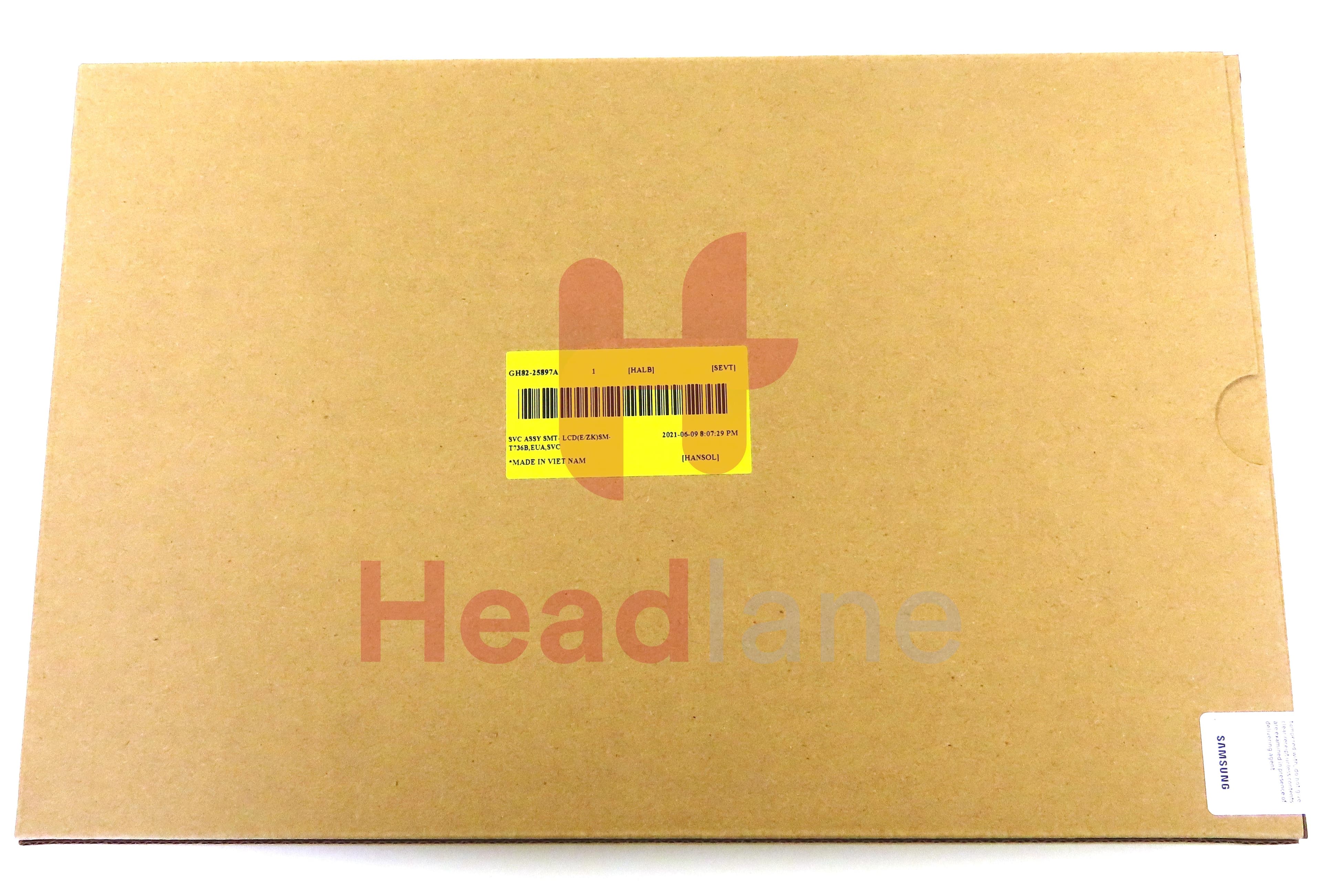 Samsung SM-T736 T733 T730 Galaxy Tab S7 FE 5G / WiFi LCD Display / Screen + Touch - view 3