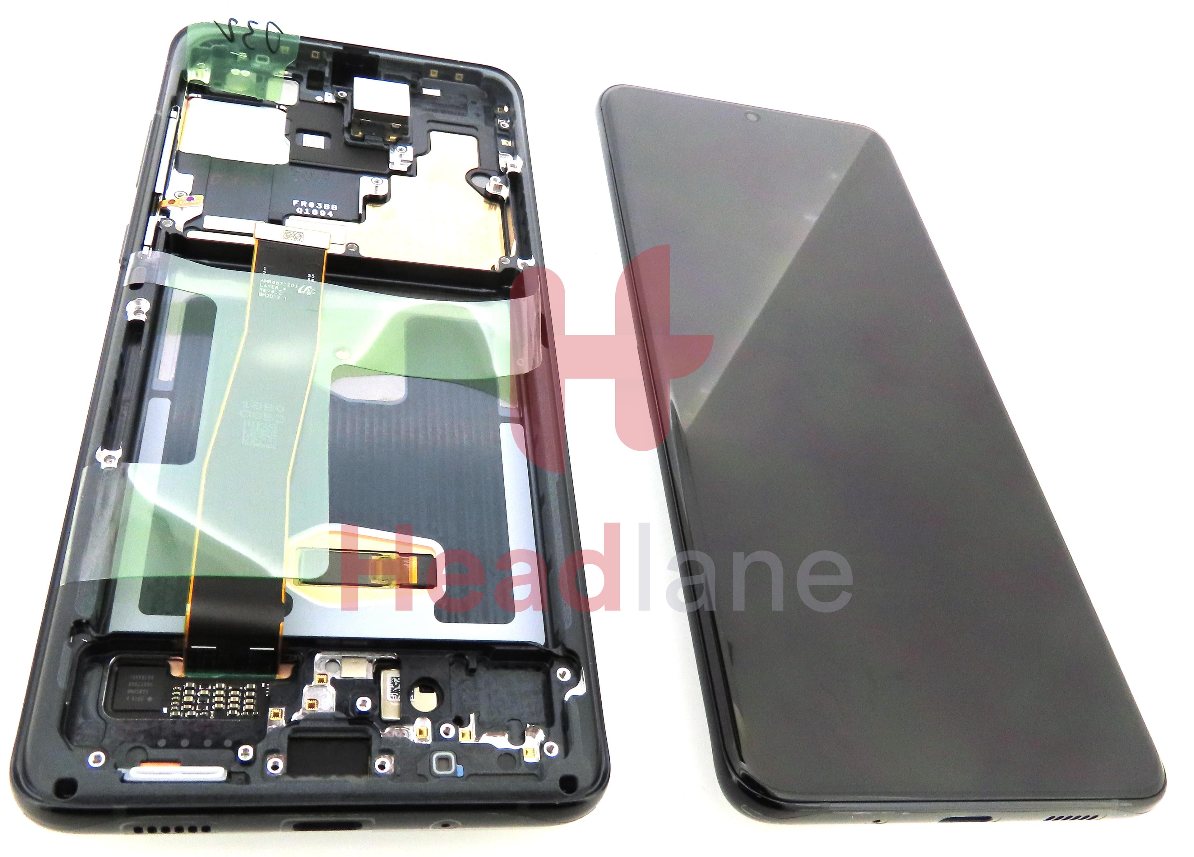 Samsung SM-G988 Galaxy S20 Ultra LCD Display / Screen + Touch - Black (No Camera) - view 2