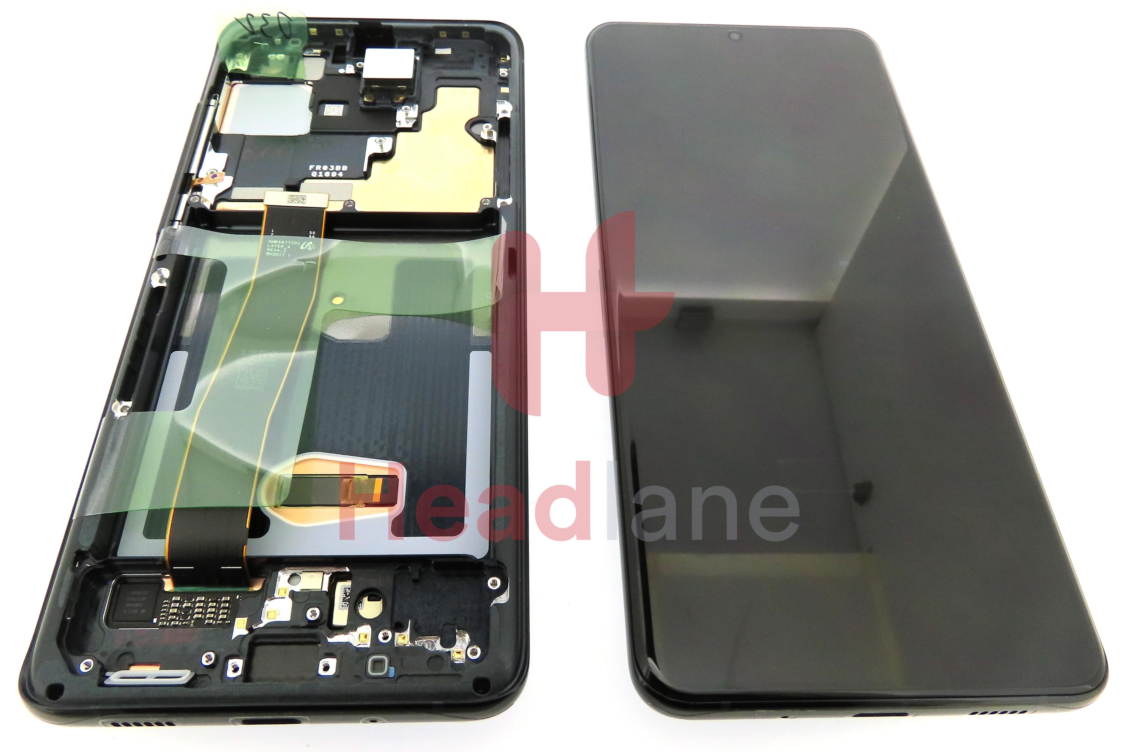 Samsung SM-G988 Galaxy S20 Ultra LCD Display / Screen + Touch - Black (No Camera) - view 3