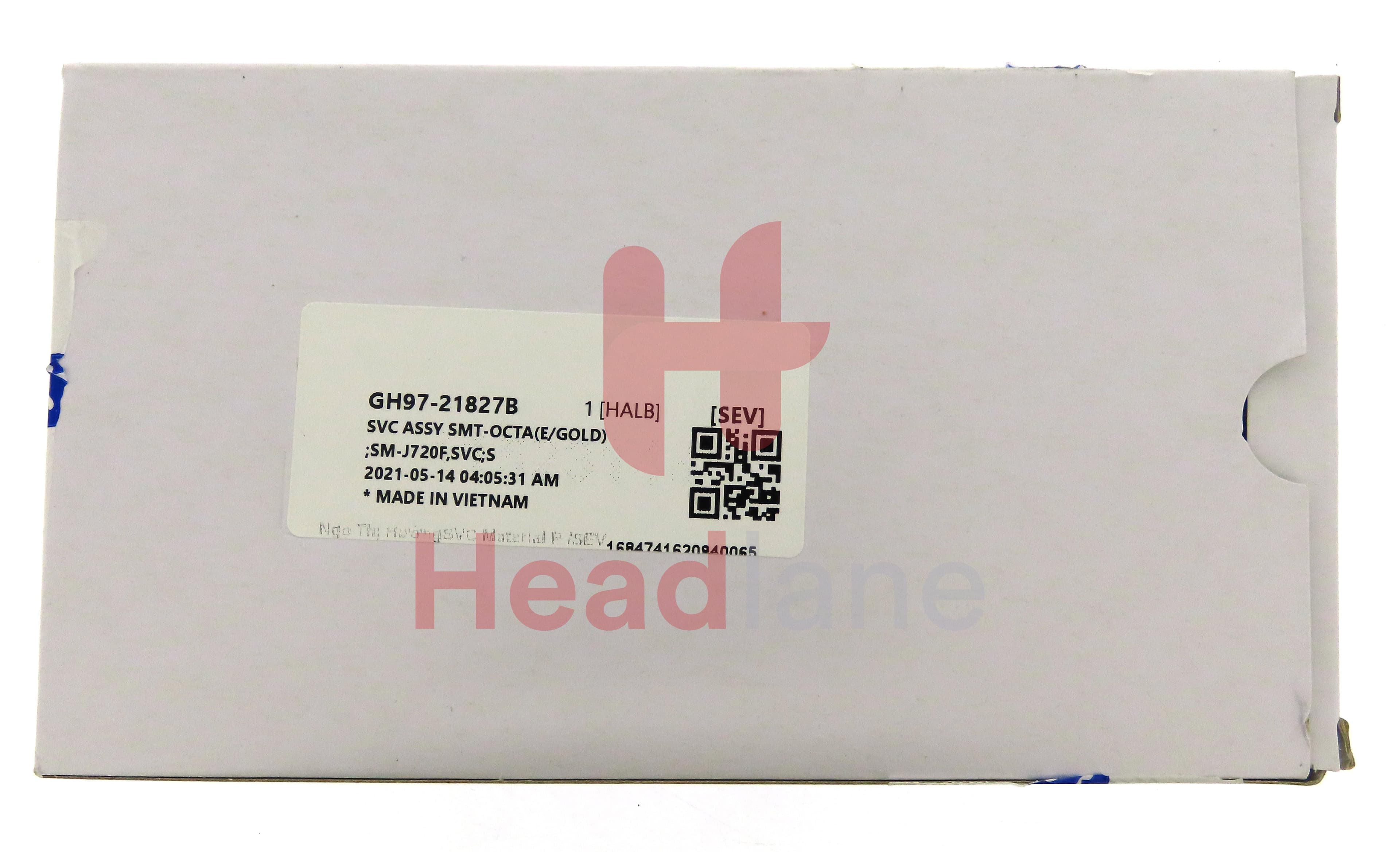 Samsung SM-J720 Galaxy J7 Duo LCD Display / Screen + Touch - Gold - view 4