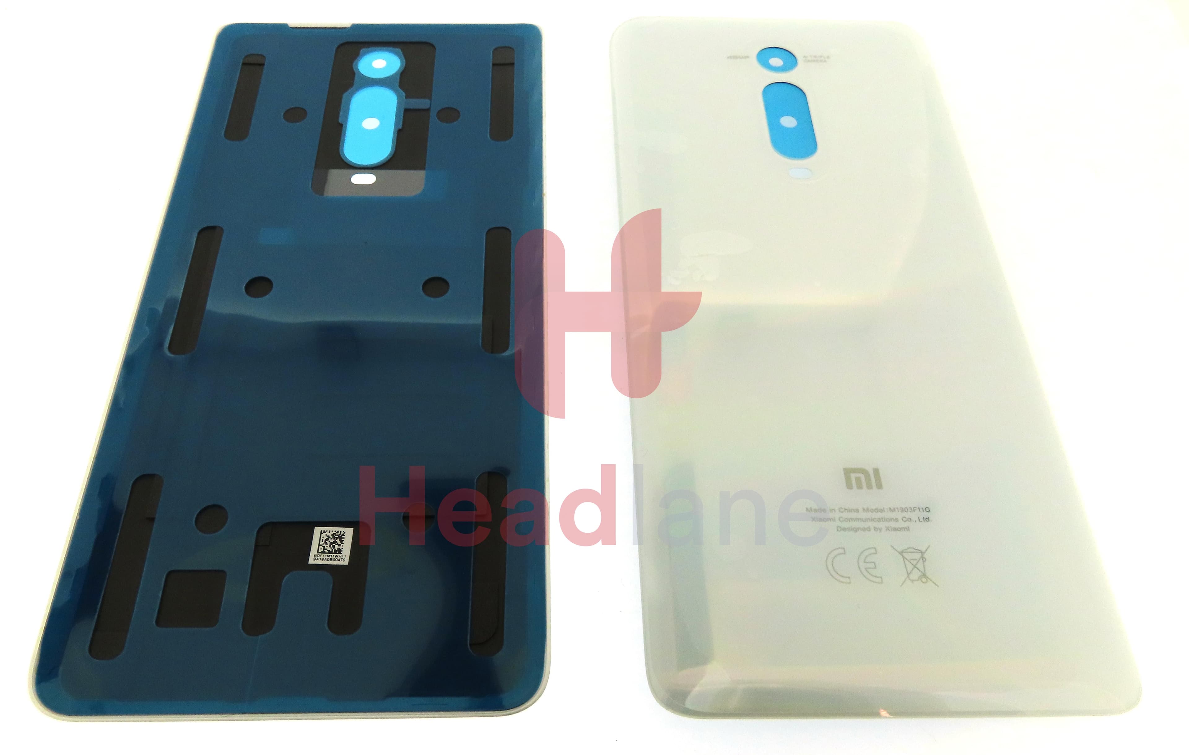 Xiaomi Mi 9T / Mi 9T Pro Back / Battery Cover - White - view 3