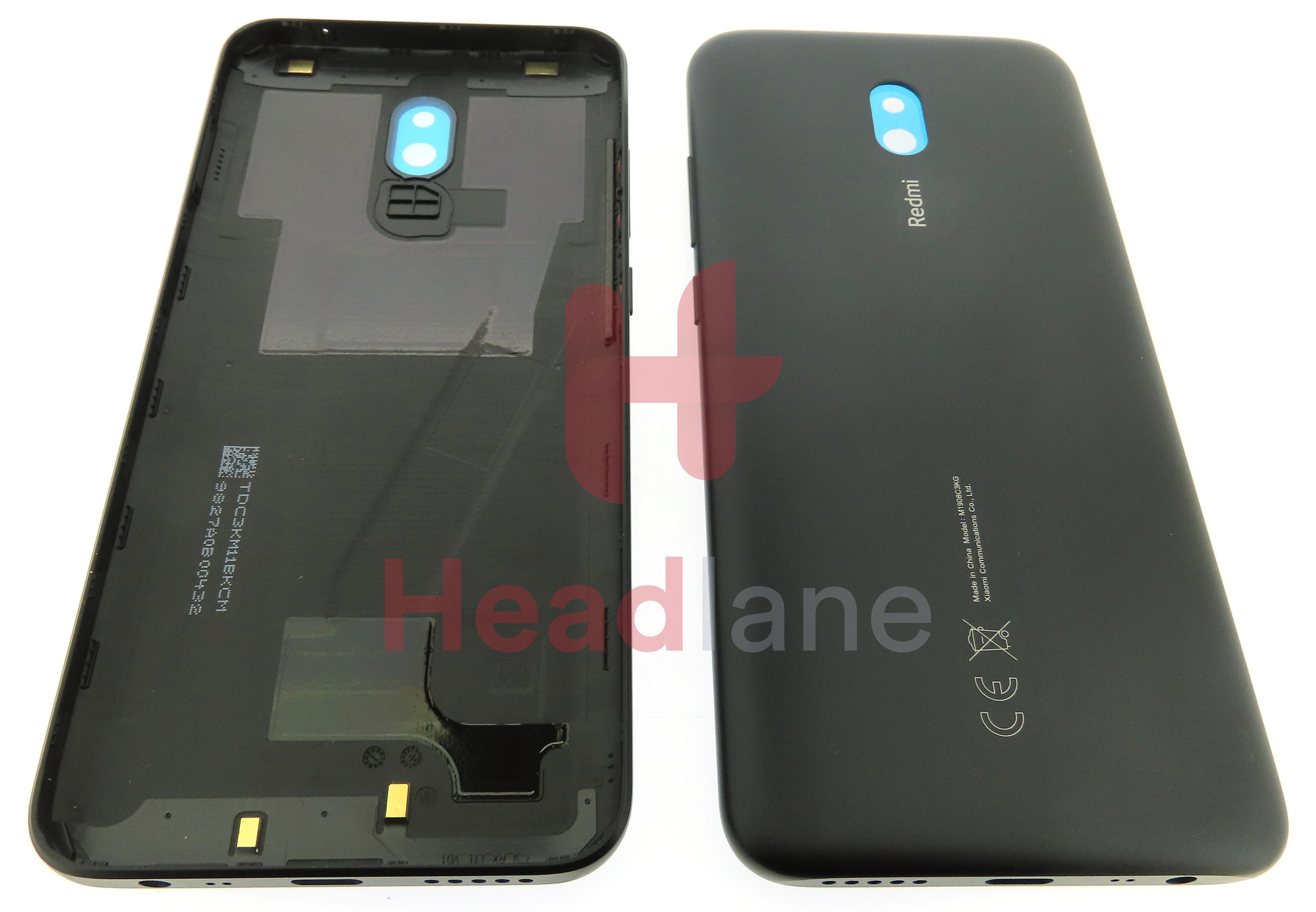 Xiaomi Redmi 8A Back / Battery Cover - Black - view 2
