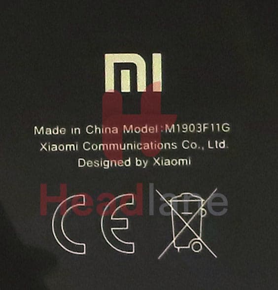 Xiaomi Mi 9T / Mi 9T Pro Back / Battery Cover - Black - view 3