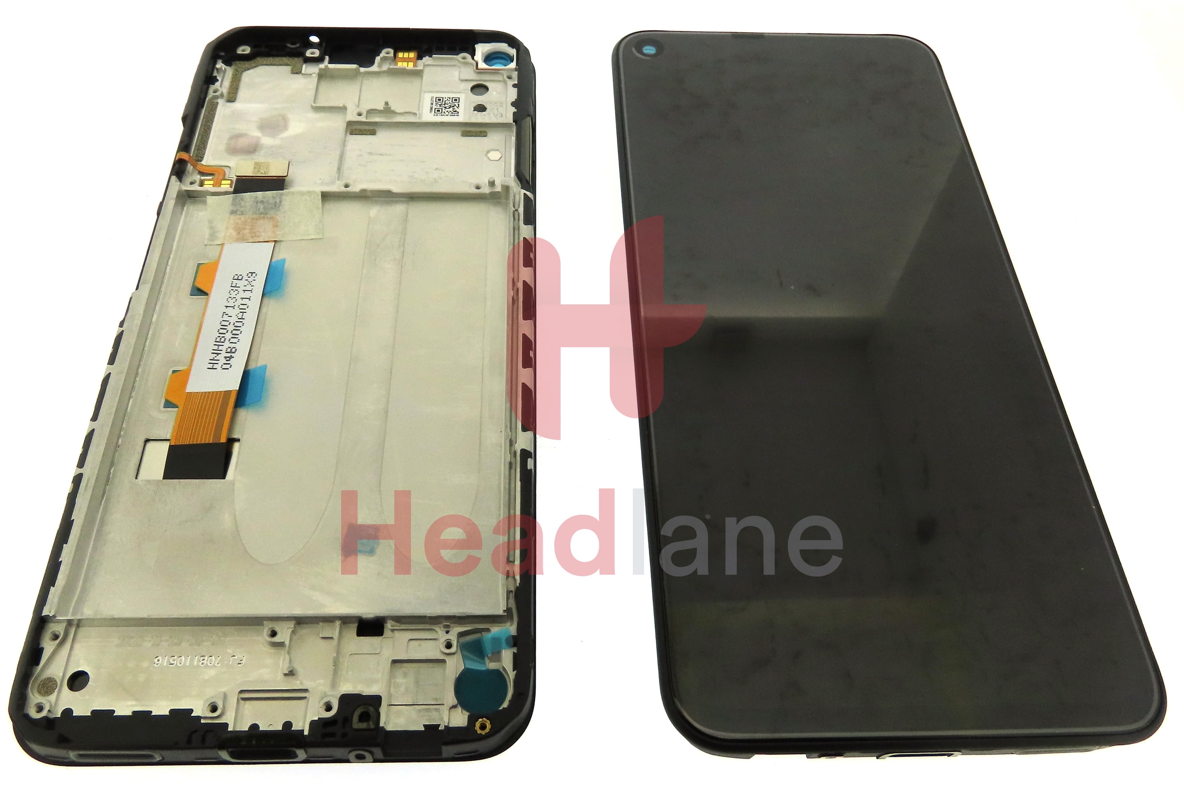 Xiaomi Redmi Note 9T 5G LCD Display / Screen + Touch - Black - view 3