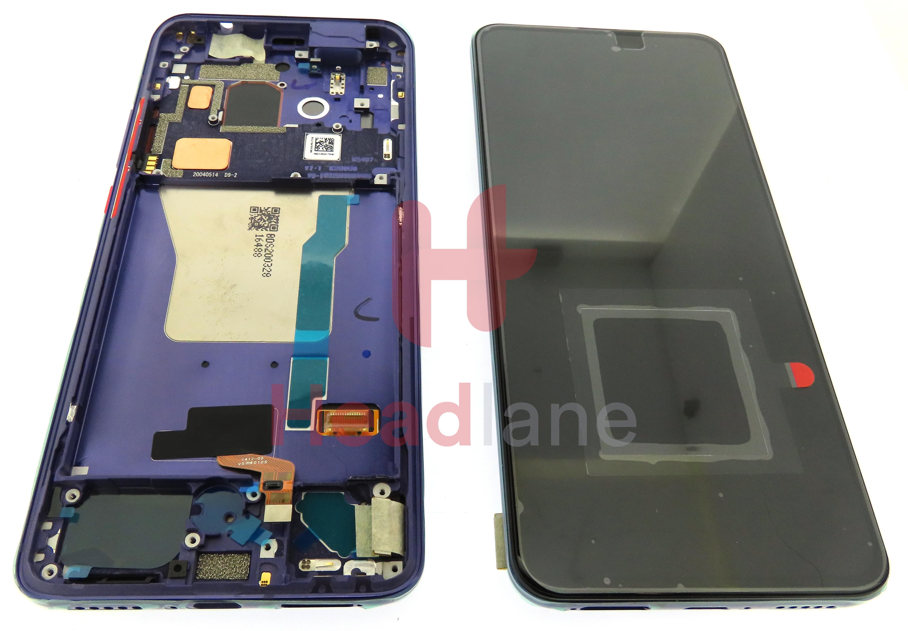 Xiaomi Poco F2 Pro LCD Display / Screen + Touch - Purple - view 3