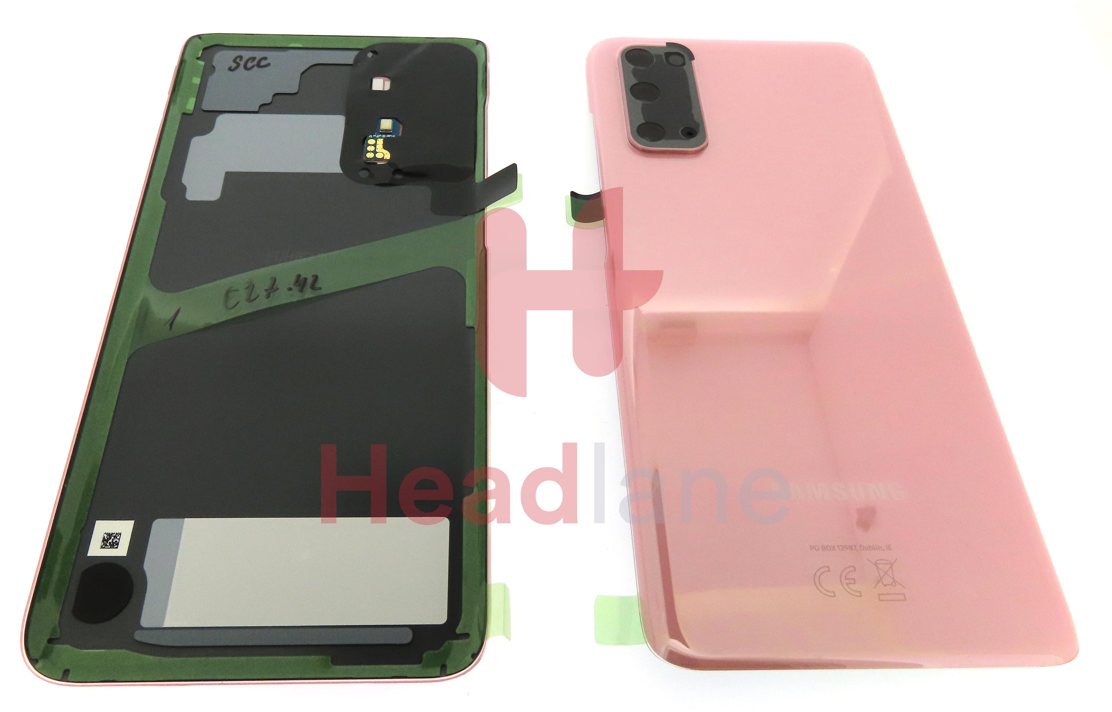 Samsung SM-G981 Galaxy S20 5G Back / Battery Cover - Pink - view 3