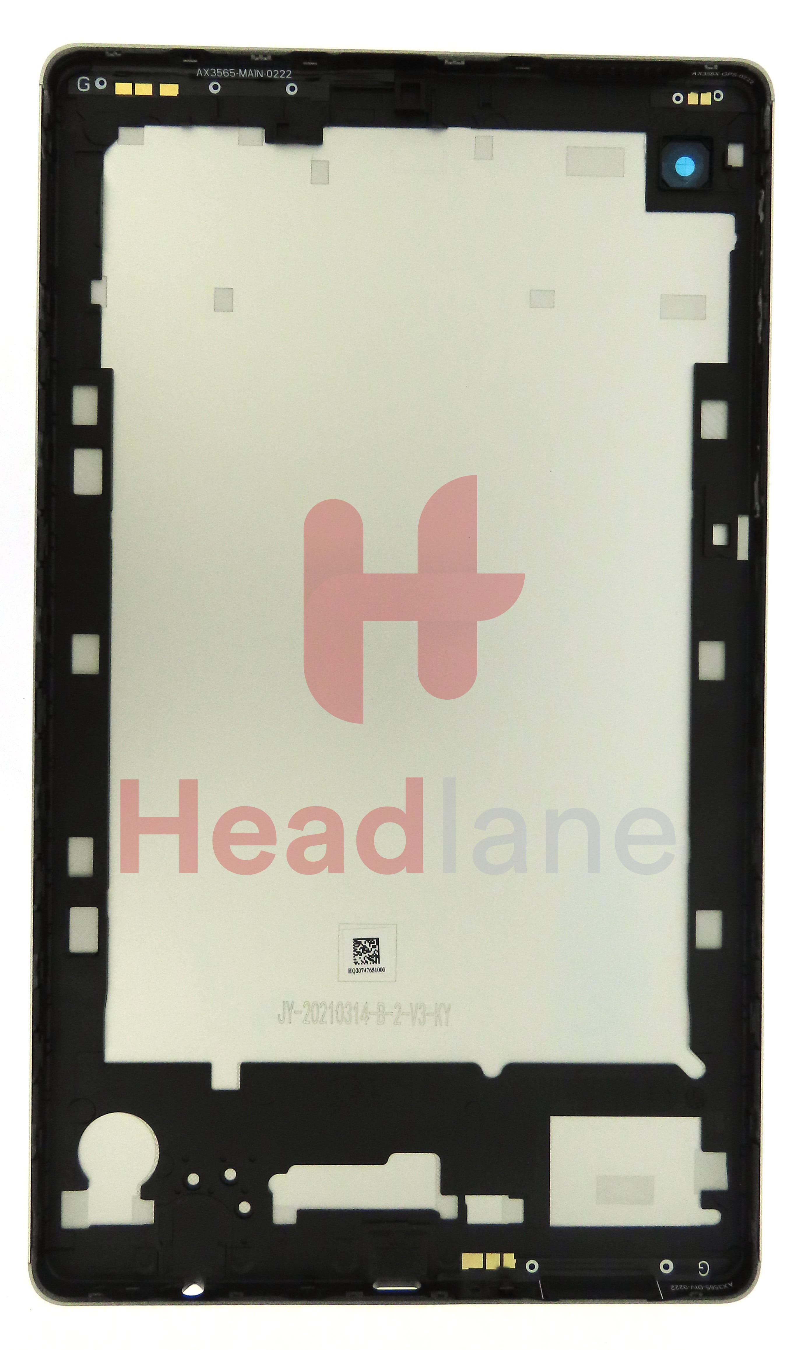 Samsung SM-T225 Galaxy Tab A7 Lite Back / Battery Cover - Silver - view 3