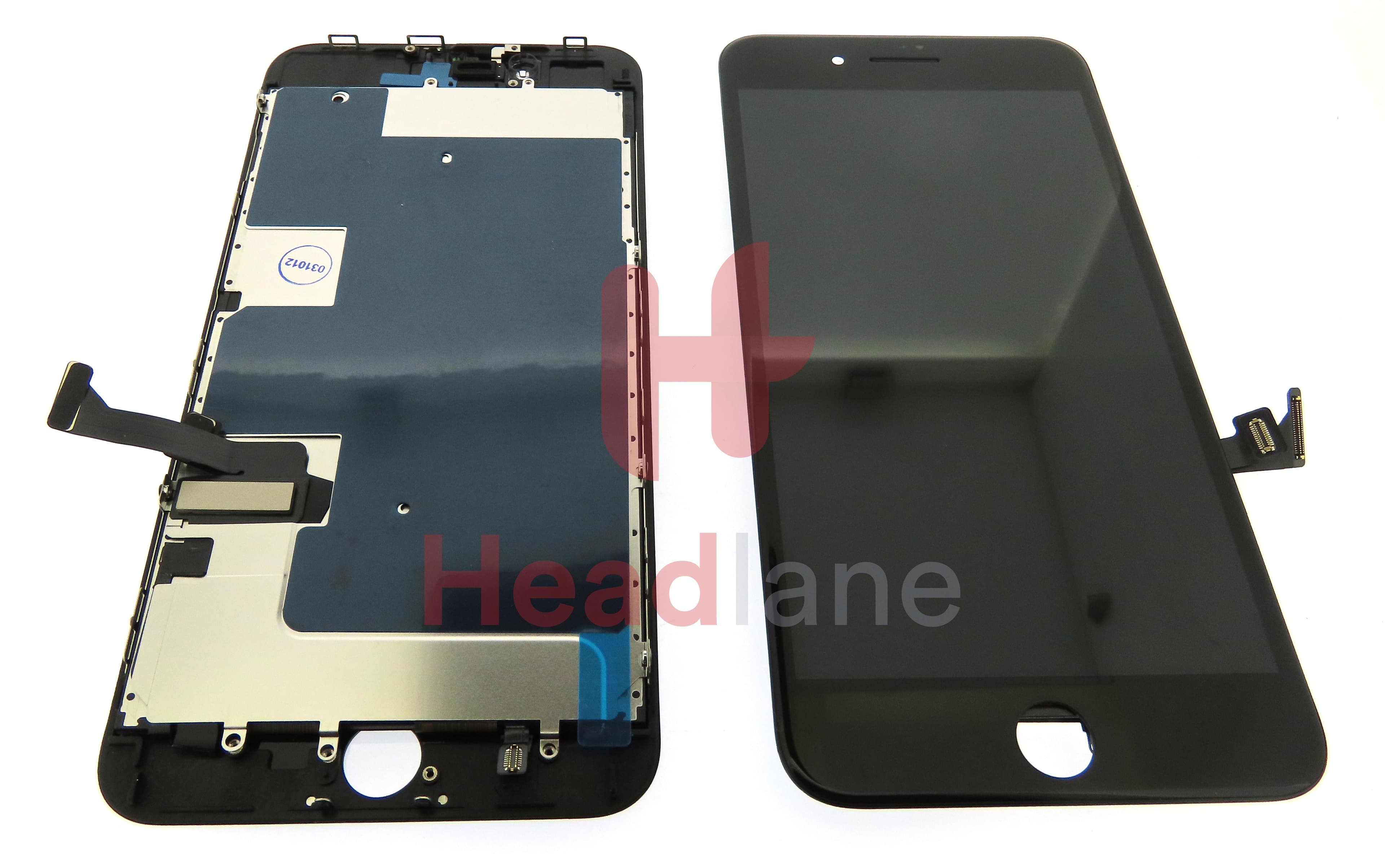 Apple iPhone 8 Plus LCD Display / Screen (Premium) - Black (ZY) - view 3