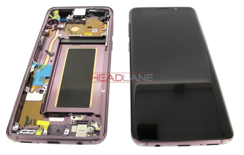 Samsung SM-G960F Galaxy S9 LCD Display / Screen + Touch - Purple - view 2