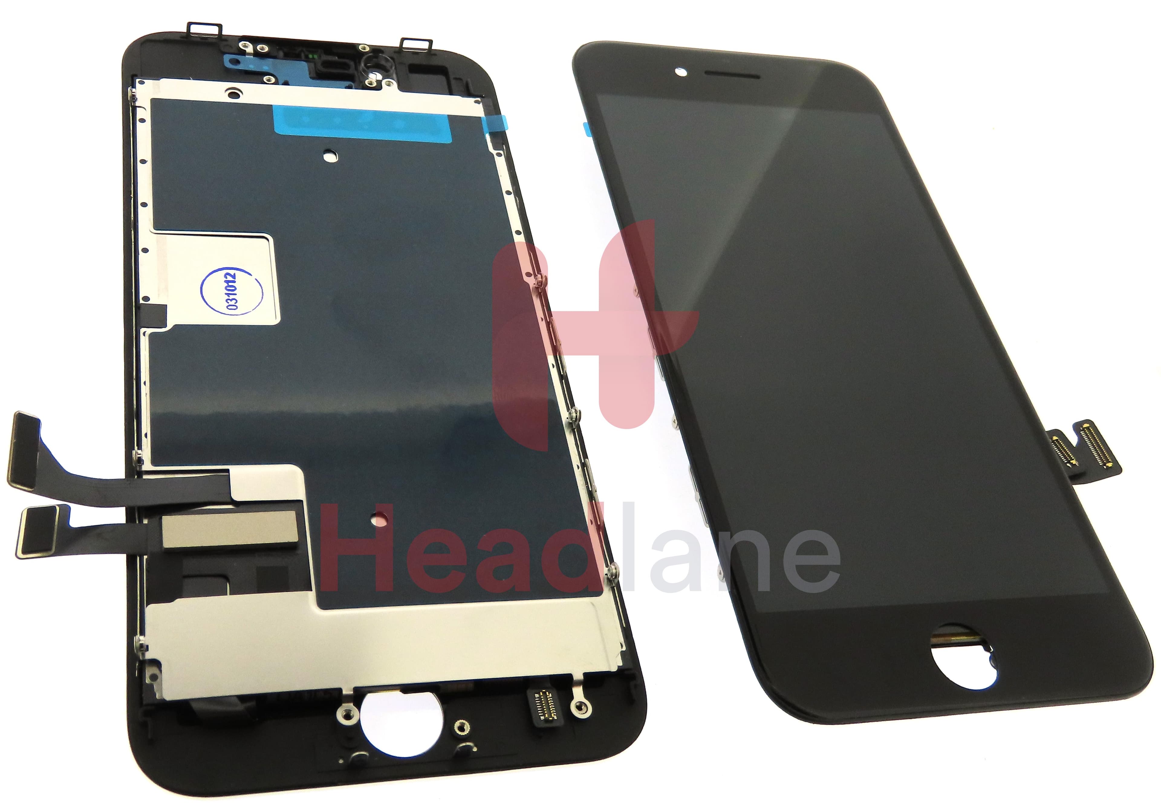 Apple iPhone 8 / SE2 LCD Display / Screen (Vivid) - Black (ZY) - view 2