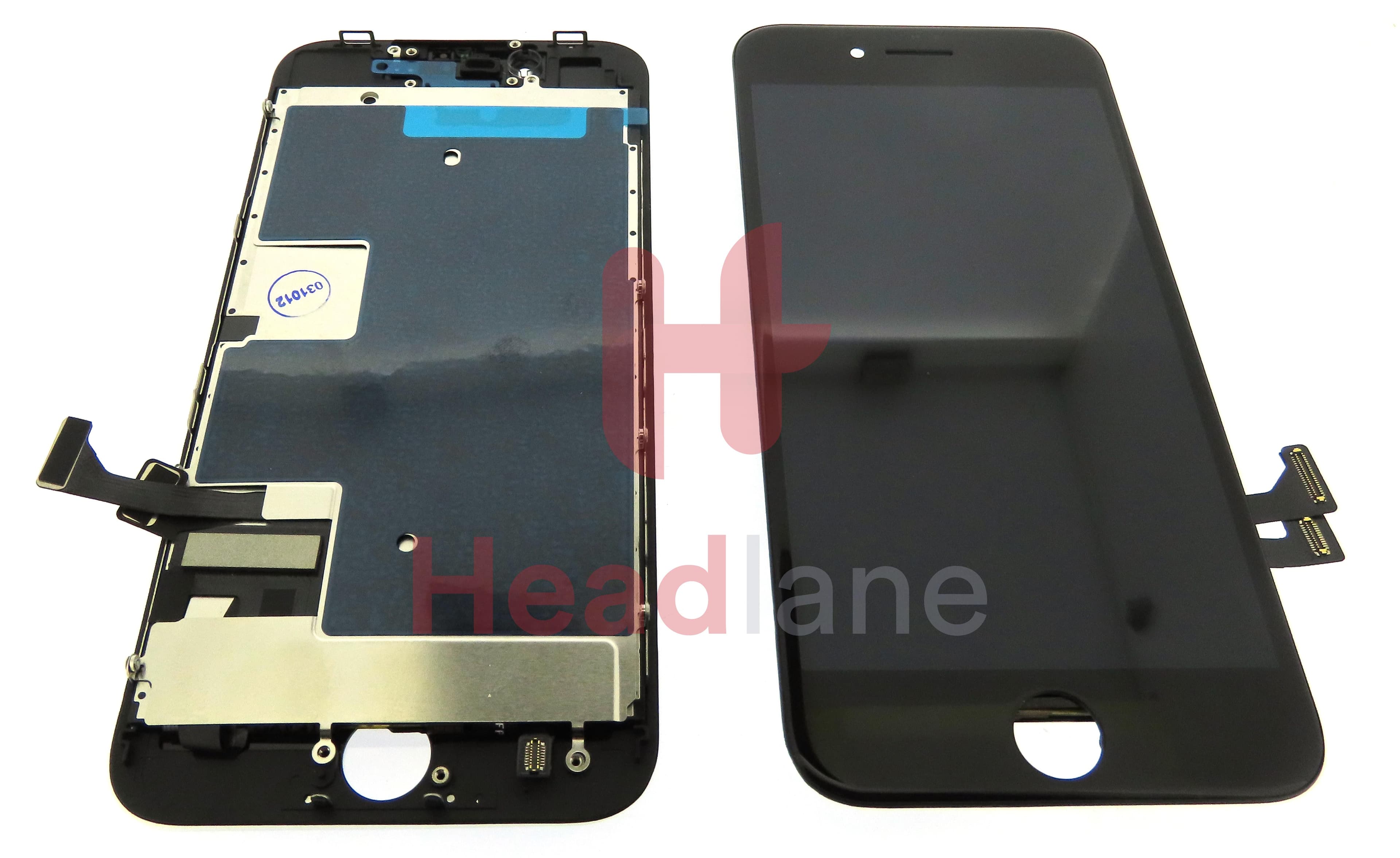 Apple iPhone 8 / SE2 LCD Display / Screen (Premium) - Black (ZY) - view 3