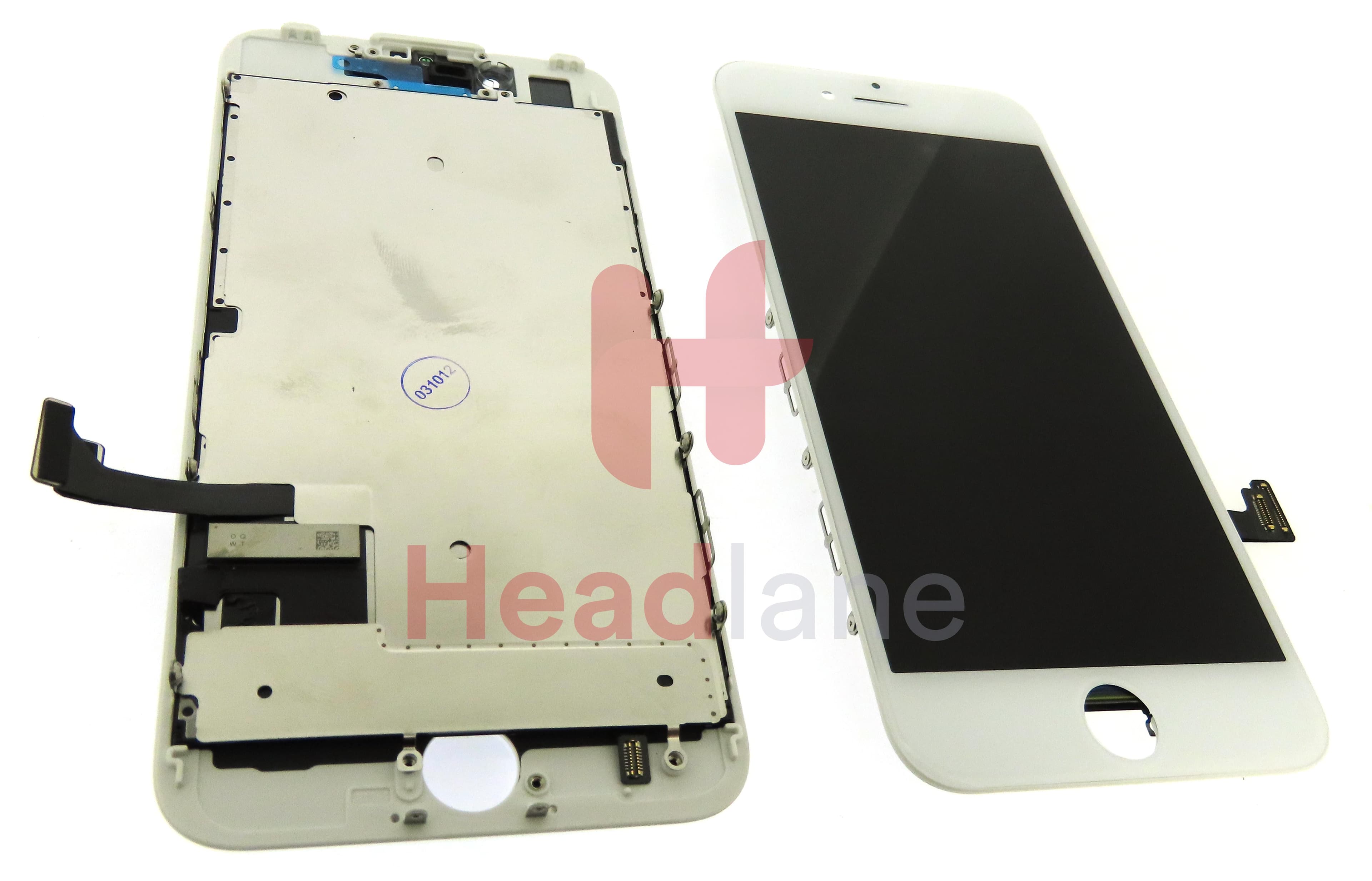 Apple iPhone 7 LCD Display / Screen (FOG) - White (ZY) - view 2