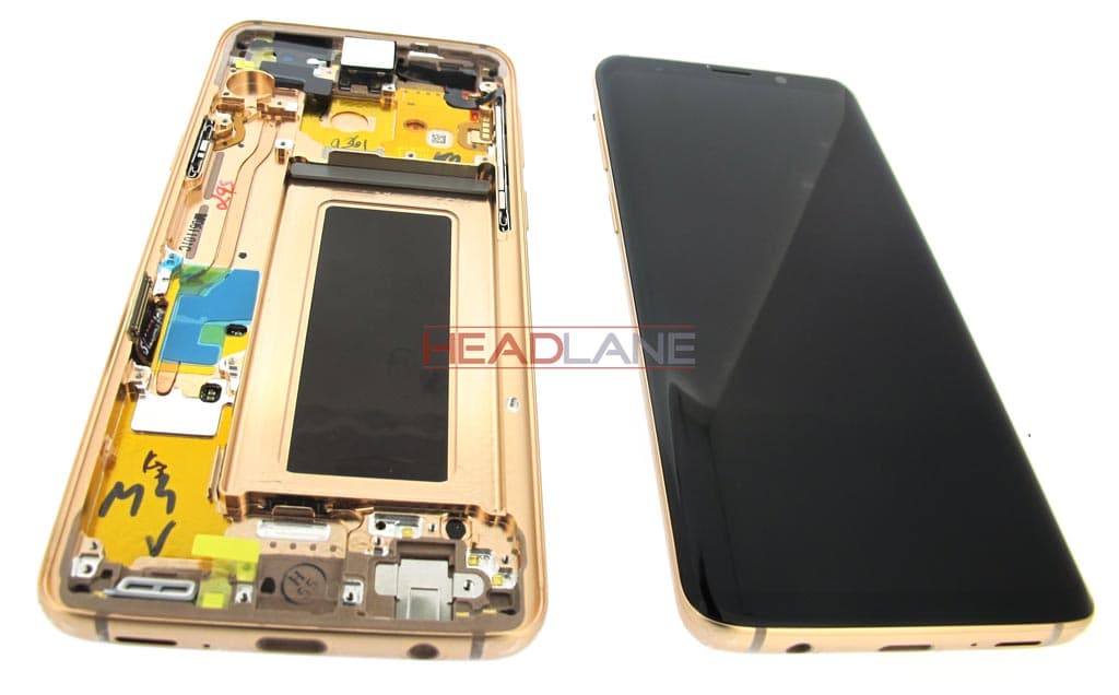 Samsung SM-G960F Galaxy S9 LCD Display / Screen + Touch - Gold - view 2
