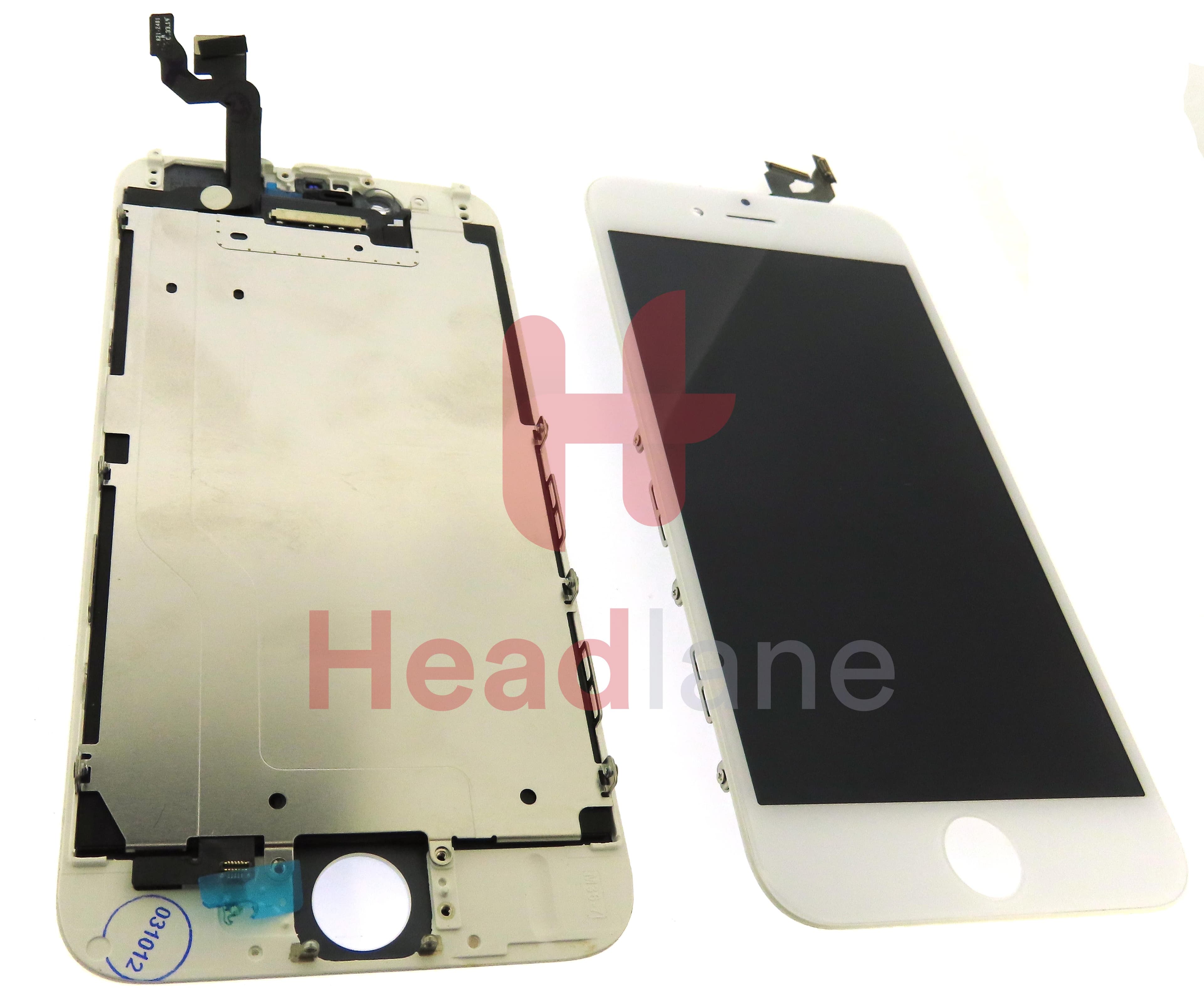 Apple iPhone 6 LCD Display / Screen (Vivid) - White (ZY) - view 2