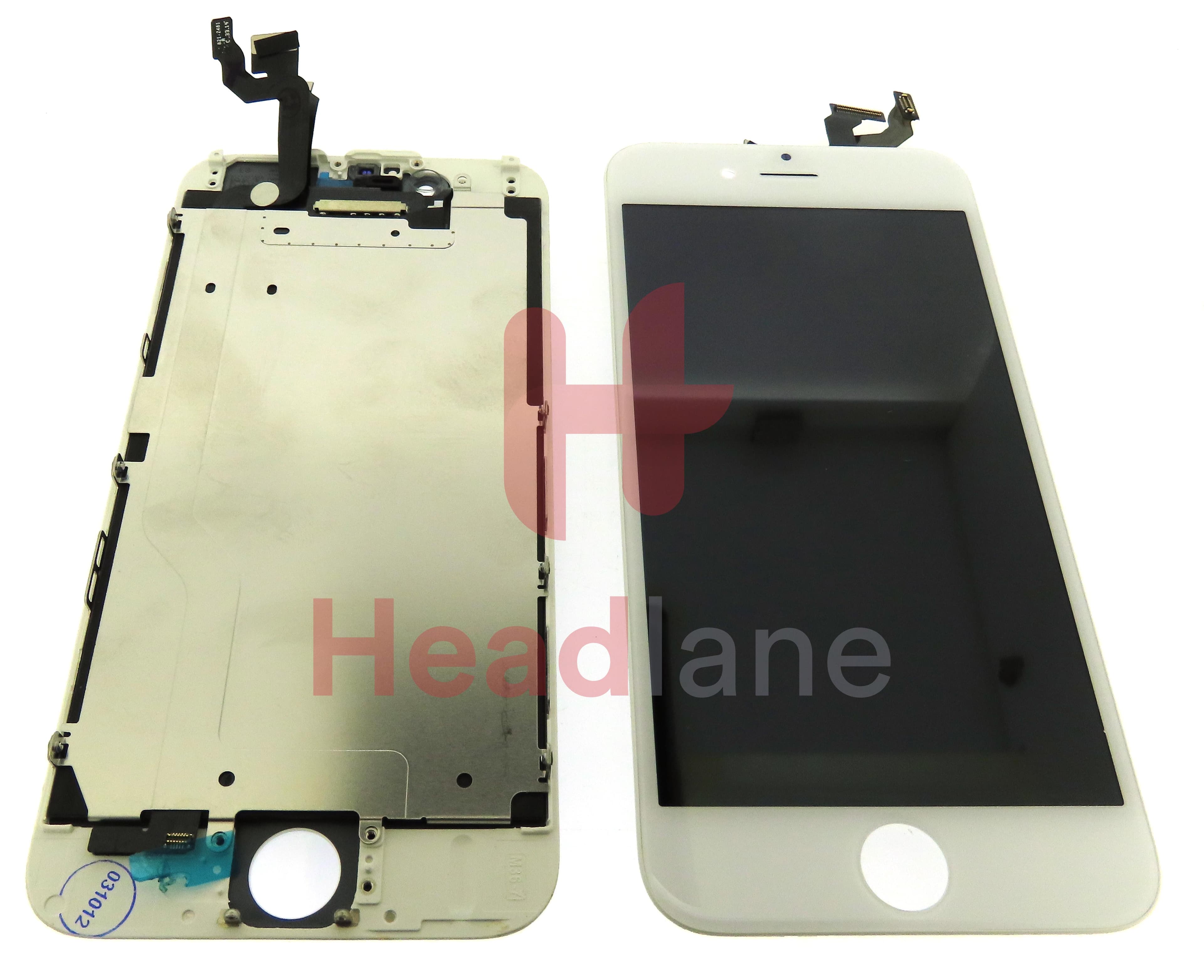 Apple iPhone 6 LCD Display / Screen (Vivid) - White (ZY) - view 3